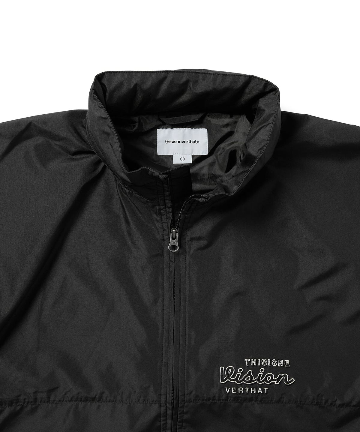 디스이즈네버댓(THISISNEVERTHAT) Warm Up Jacket Black