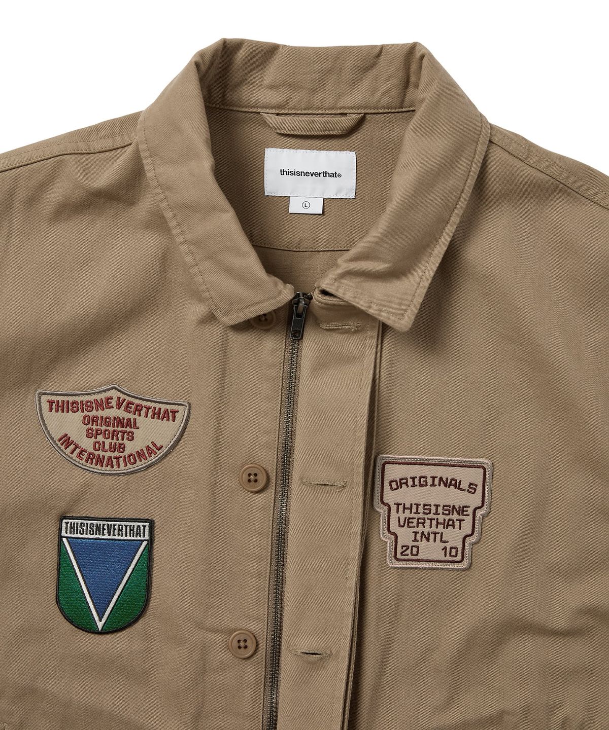디스이즈네버댓(THISISNEVERTHAT) Souvenir Jacket Khaki