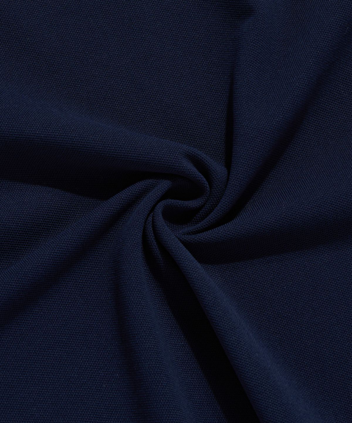 에스피오나지(ESPIONAGE) Over LS Pique Polo Shirt Navy