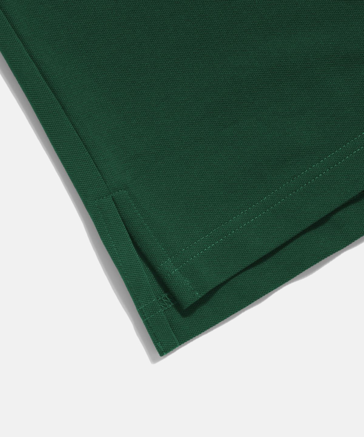 에스피오나지(ESPIONAGE) Over LS Pique Polo Shirt Forest