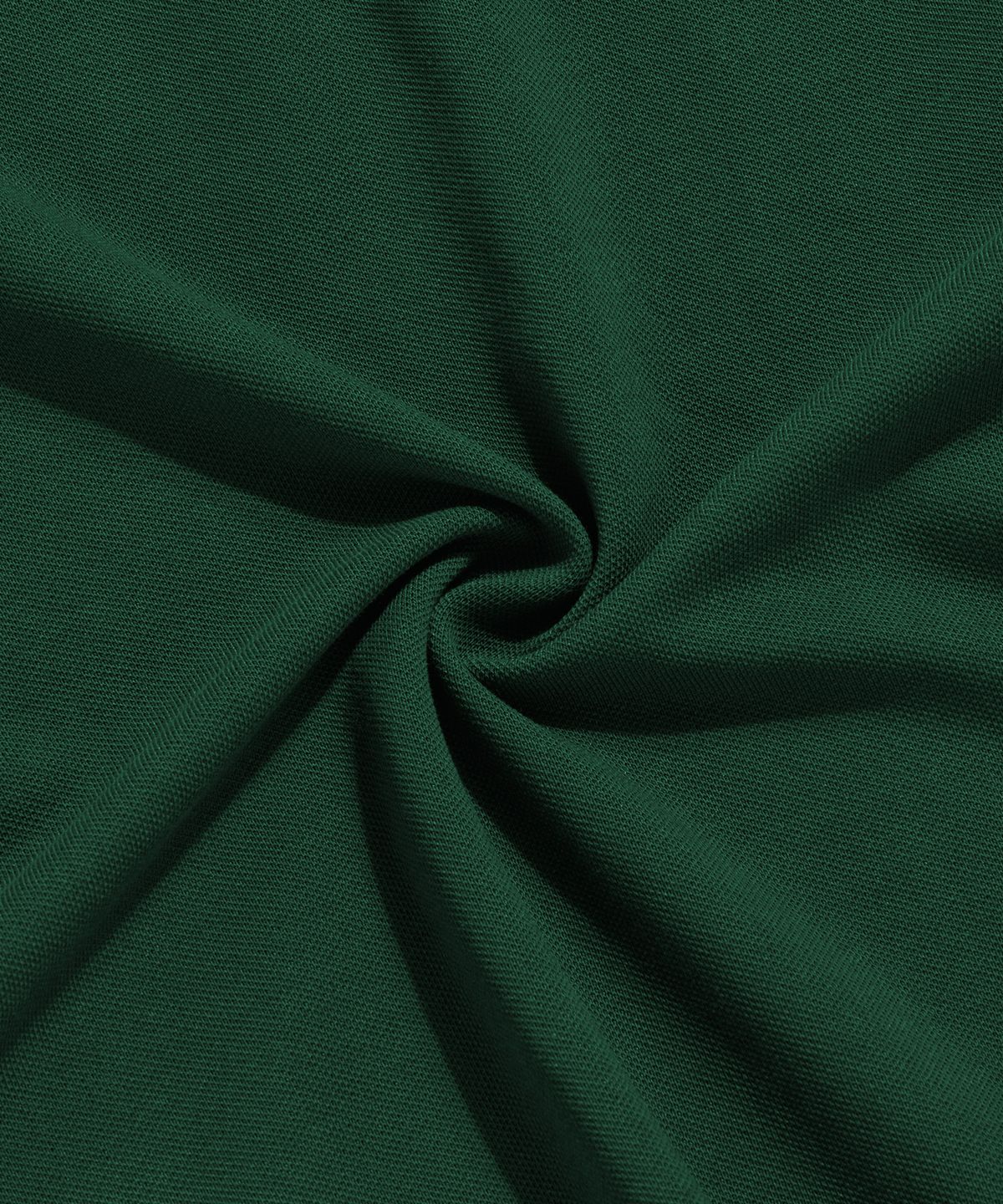 에스피오나지(ESPIONAGE) Over LS Pique Polo Shirt Forest