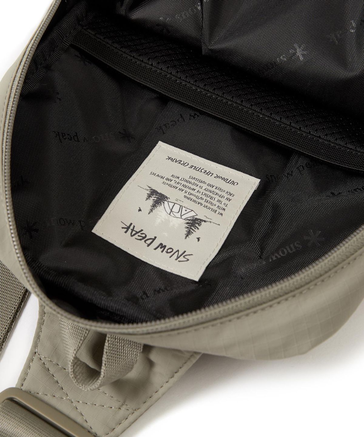 스노우피크 어패럴(SNOWPEAK APPAREL) 듀얼테크 슬링백 5L V2  (S24FUFBG37) Khaki Gray