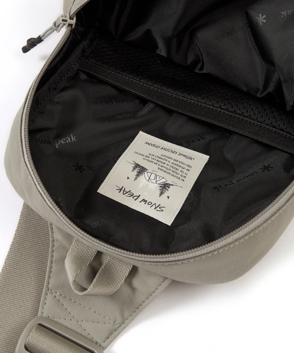 스노우피크 어패럴(SNOWPEAK APPAREL) 듀얼테크 슬링백 5L V2  (S24FUFBG37) Fog Gray