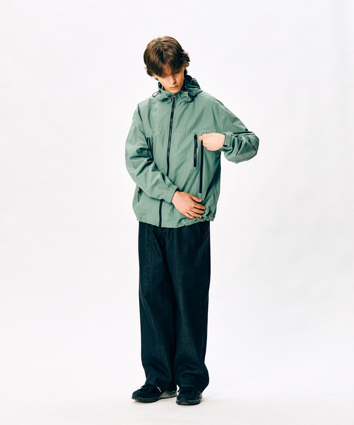 에스피오나지(ESPIONAGE) Mountain Wind Parka Mint Green