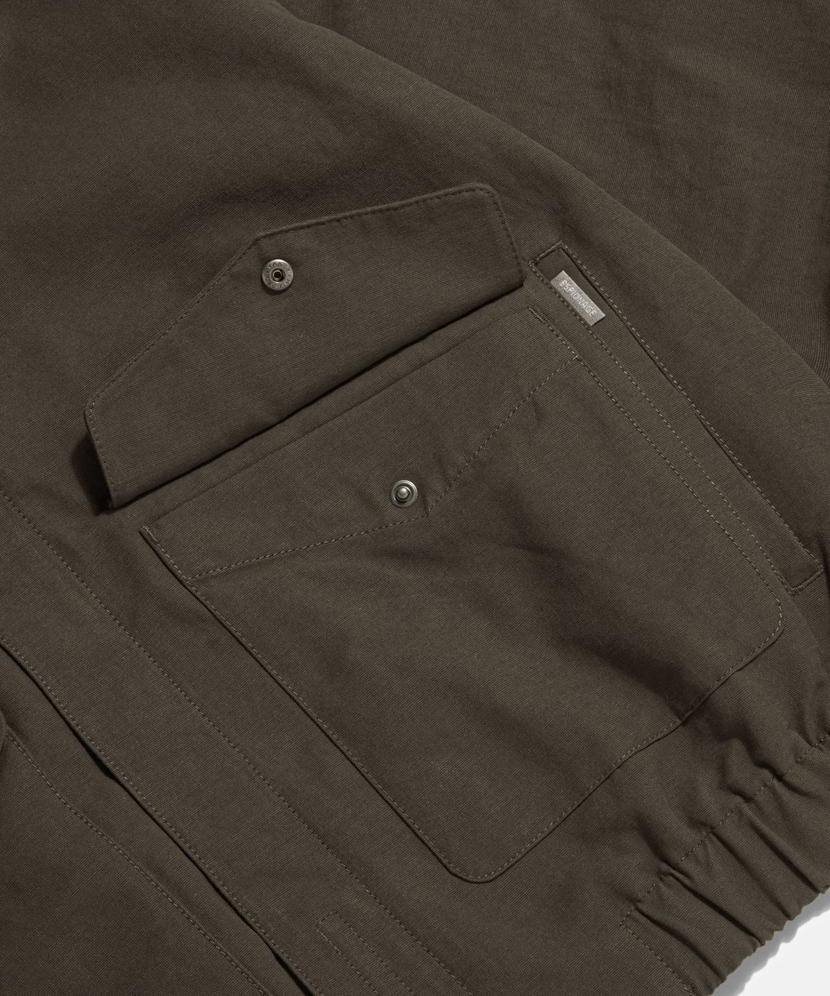 에스피오나지(ESPIONAGE) Flight Bomber Jacket Dark Mocha
