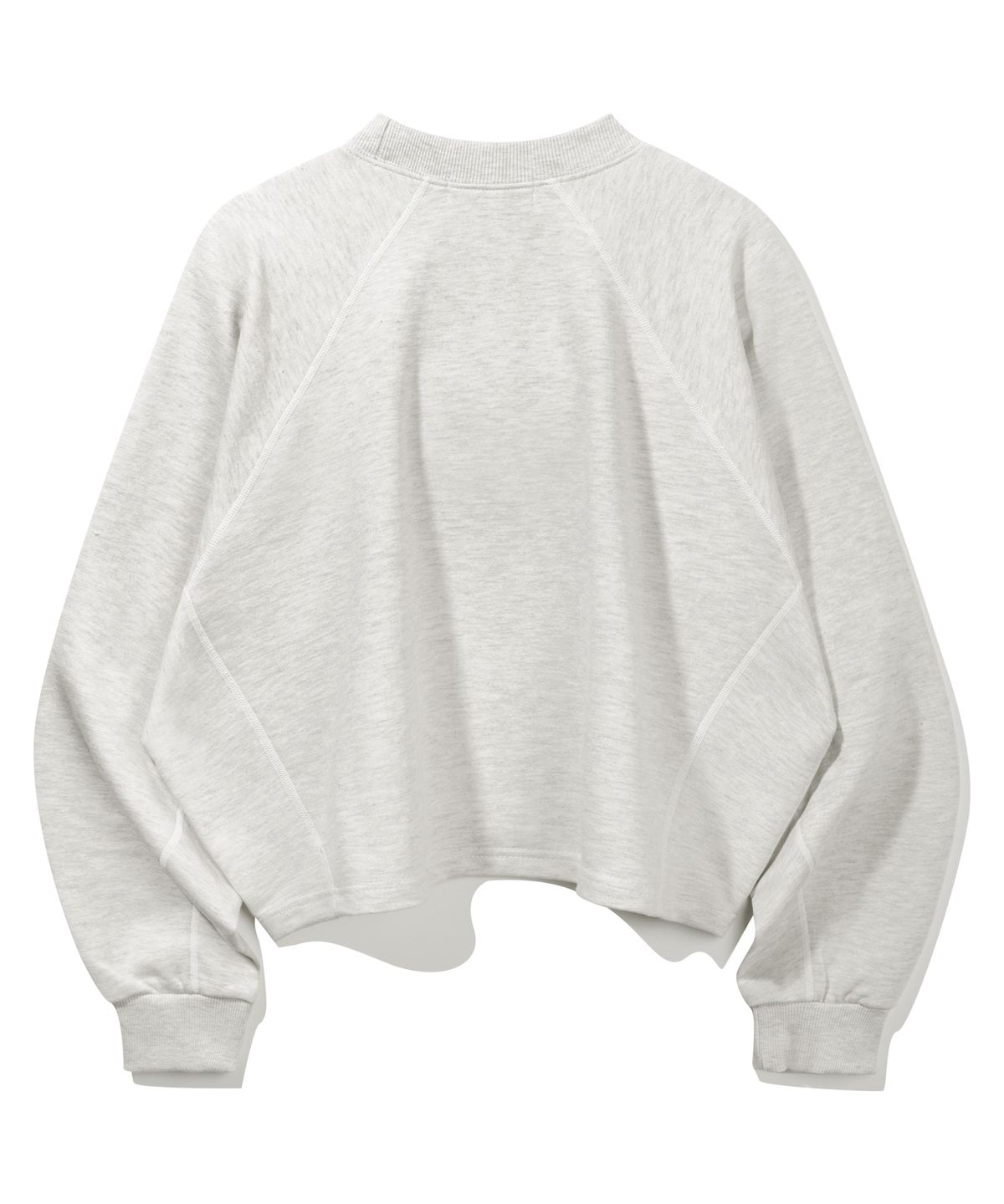 바켄(BAKKEN) Signature Logo Semi Crop 티셔츠 BK4998_오트밀