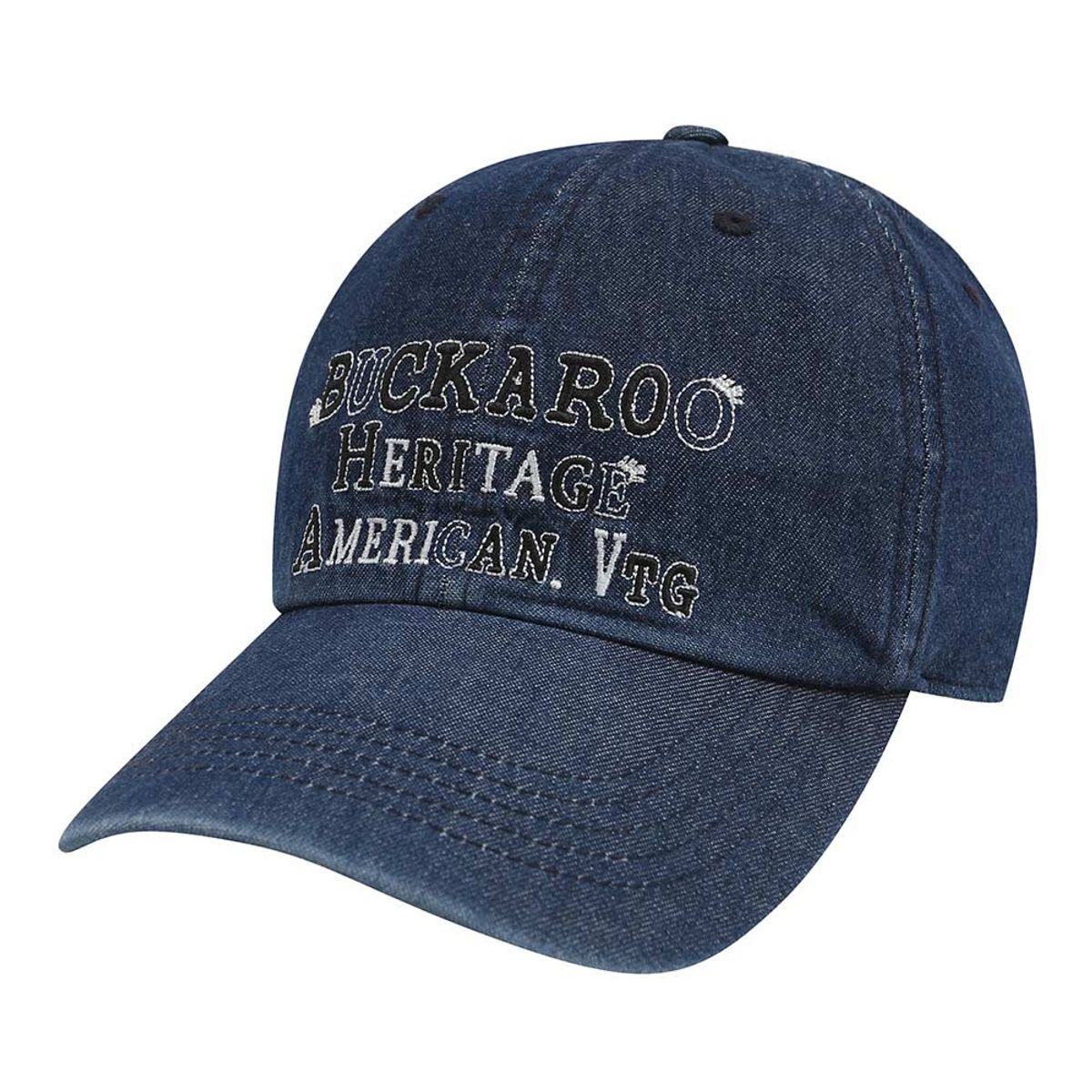 버커루(BUCKAROO) 빈티지 데님 캡 인디고