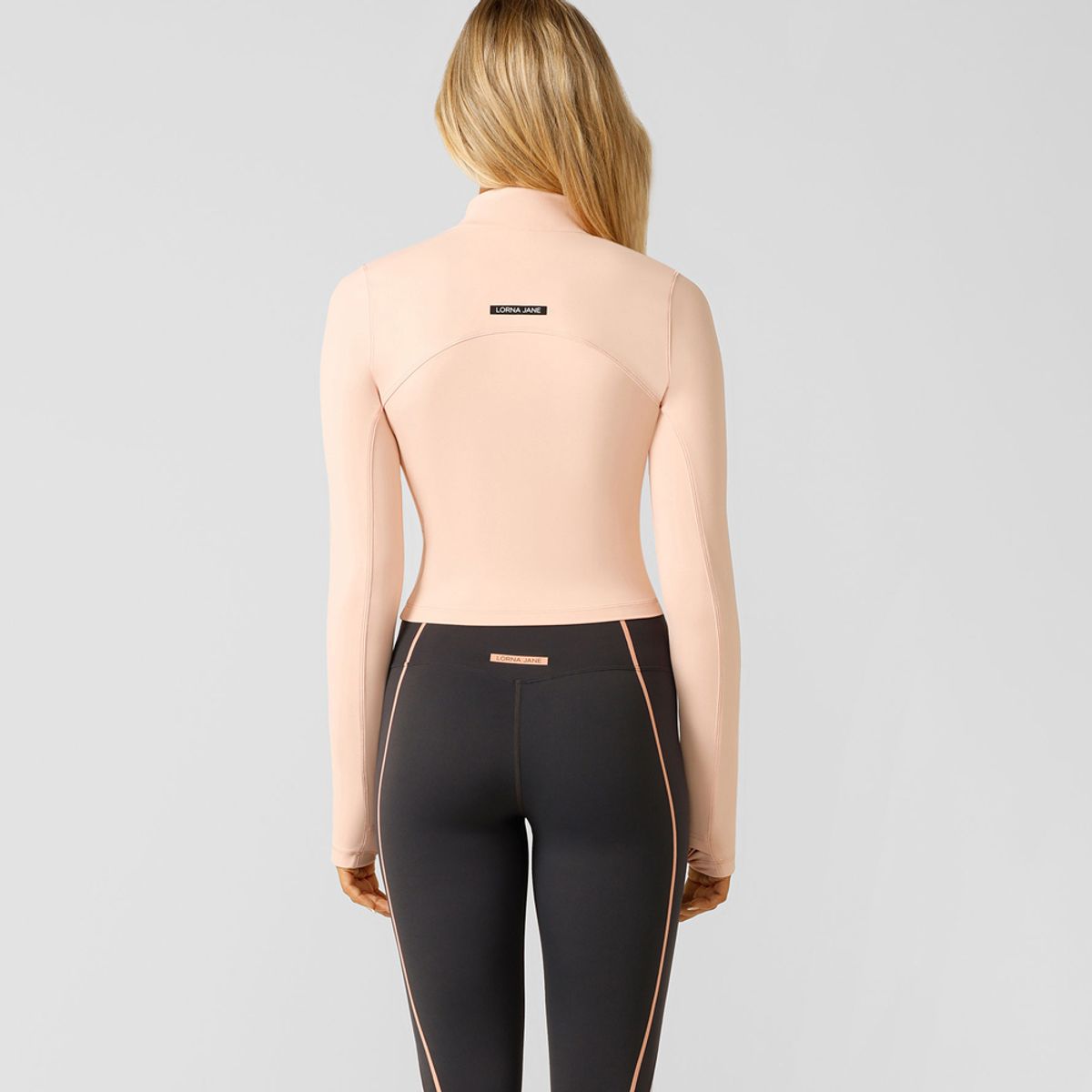로나제인(LORNA JANE) All Star Active Cropped 1/2 Zip SUNKISSED [032441]