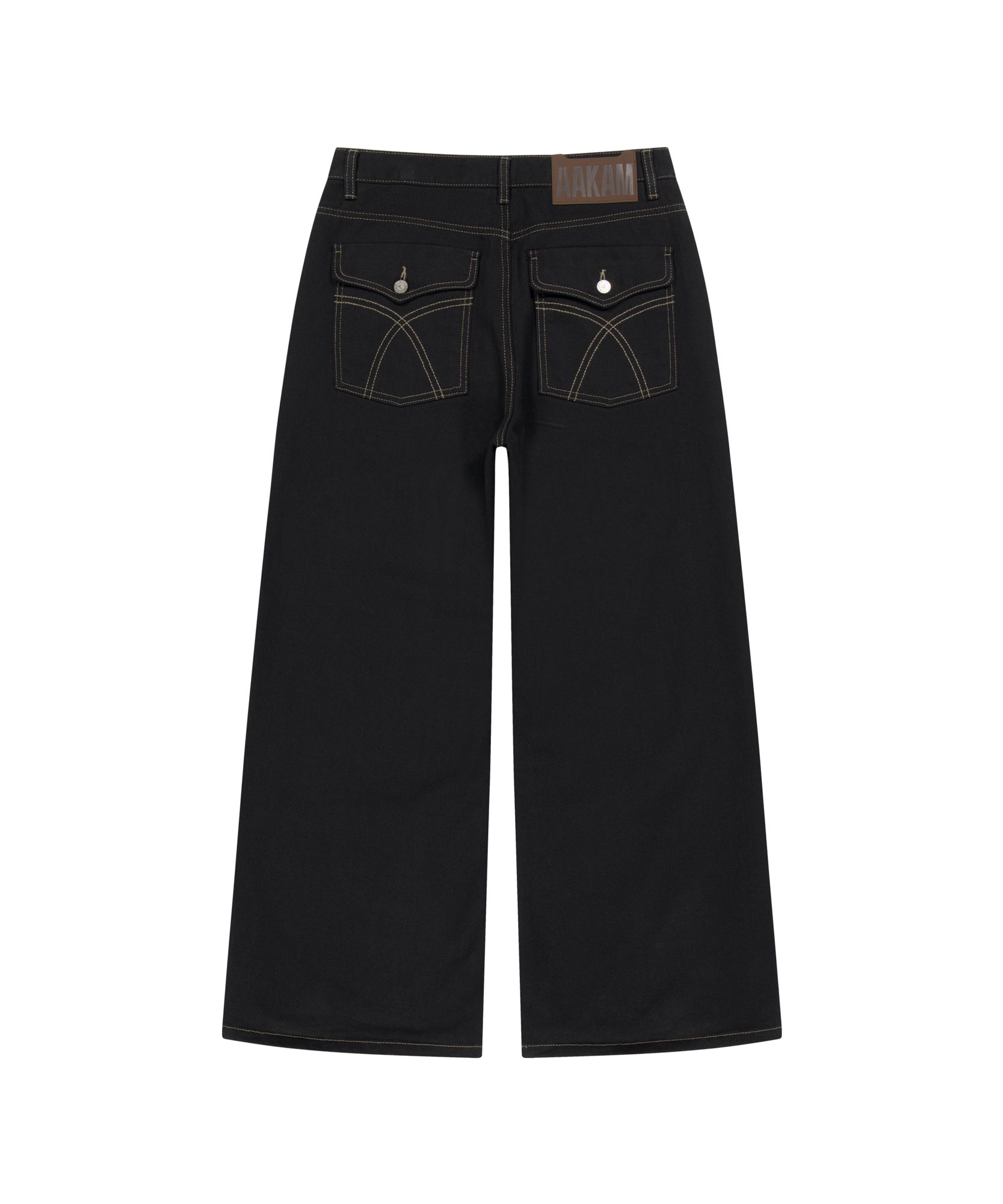 ◆AAKAM◆ Western Studded Denim Pants Dark Blue MUSINSA | AAKAM Western Studded Denim Pants (Dark Blue)