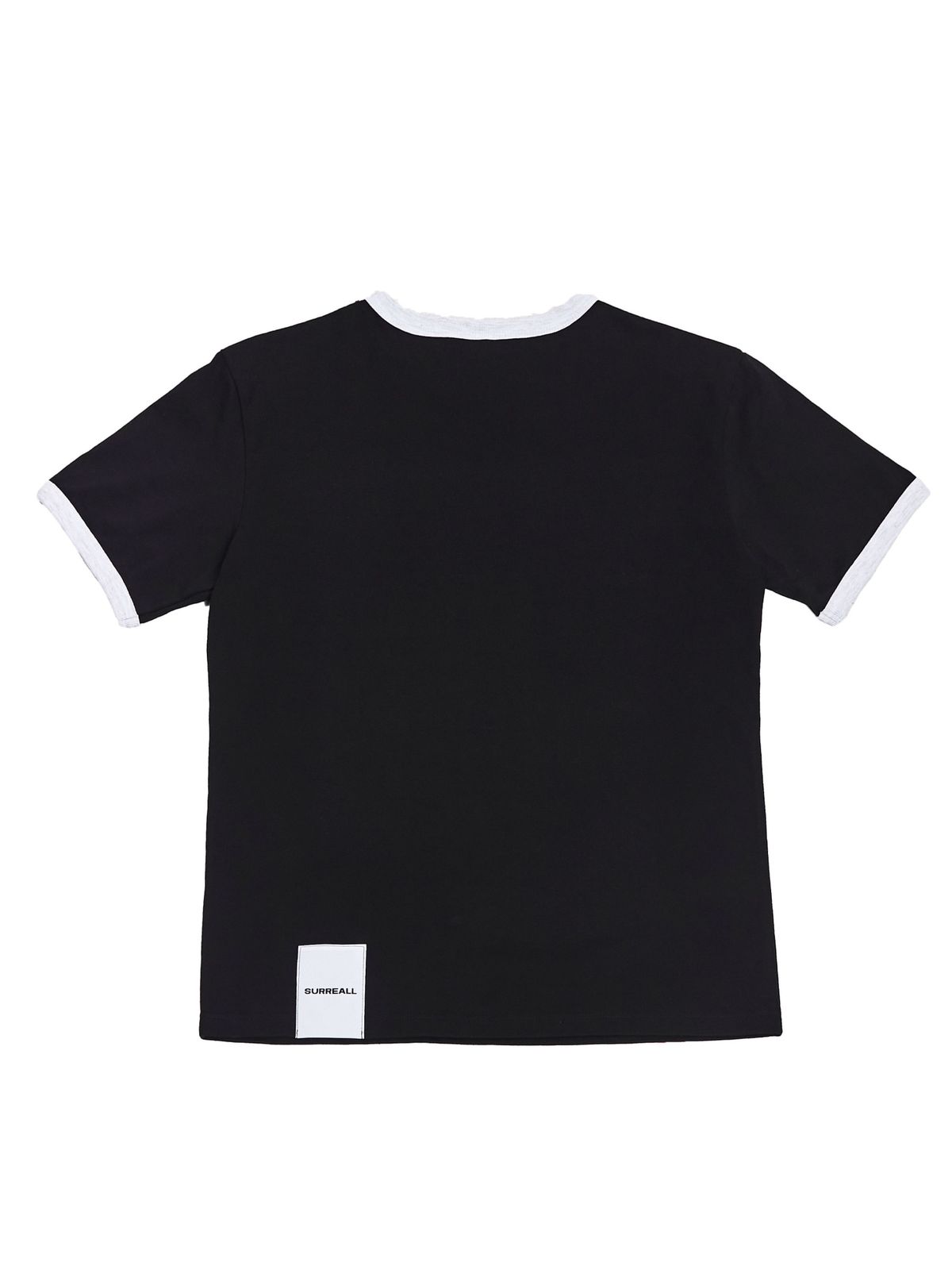 써리얼(SURREALL) Blekul ringer T shirt (Black)