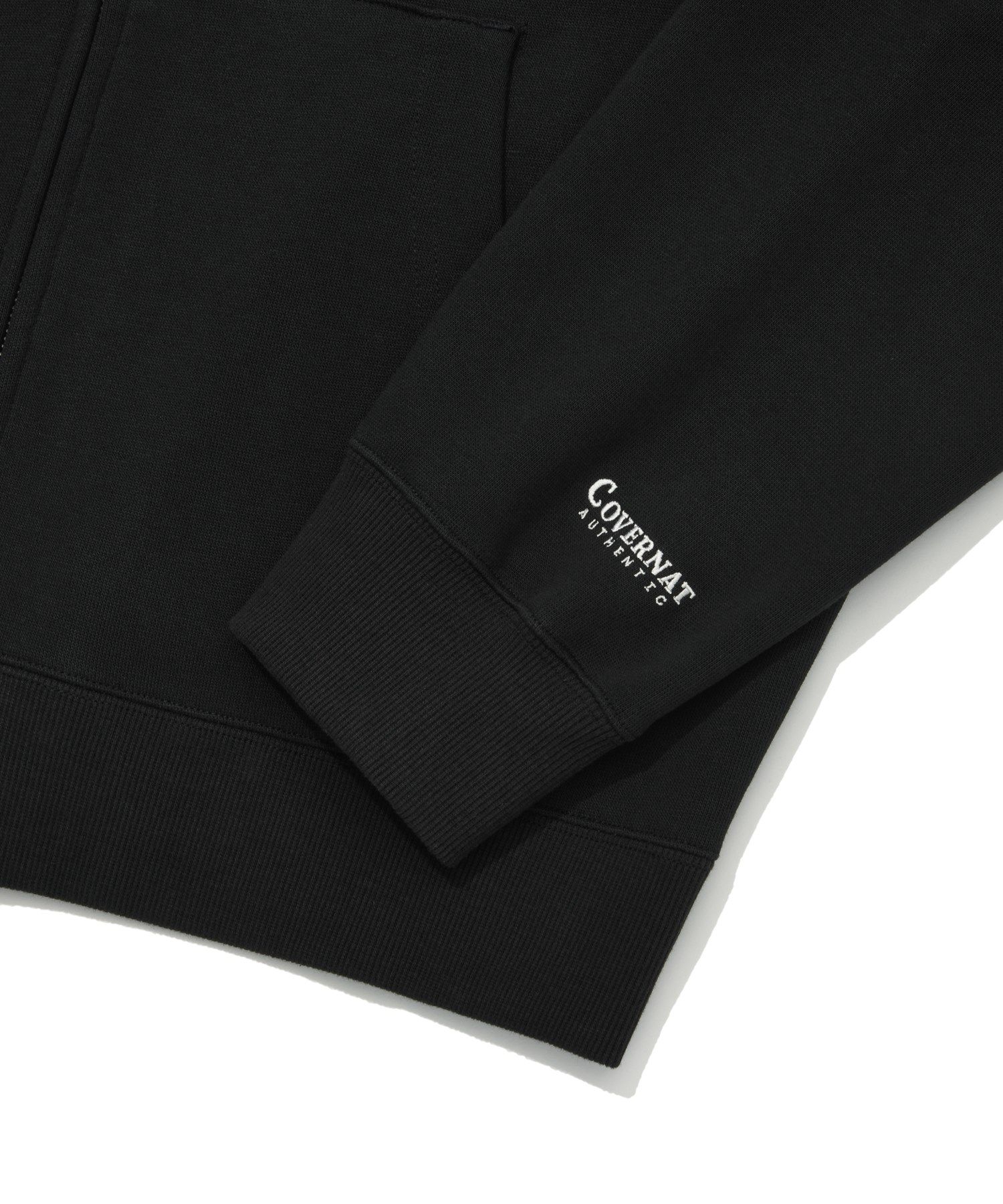 [COVERNAT]★24FW★韓国人気★SIGNATURE SYMBOL HOODIE MUSINSA | COVERNAT C Logo Hoodie Zip-up Black
