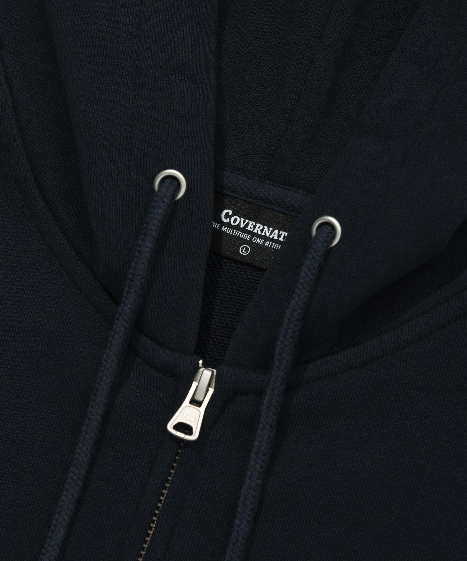 パーカー・フーディ COVERNAT Small Authentic Hoodie Zip-Up Navy MUSINSA | COVERNAT Small Authentic Hoodie Zip-Up Navy