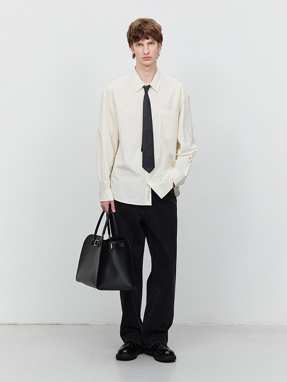 MUSINSA | DUNST CLASSIC BAGGY JEANS_UDPA5A307_BLACK