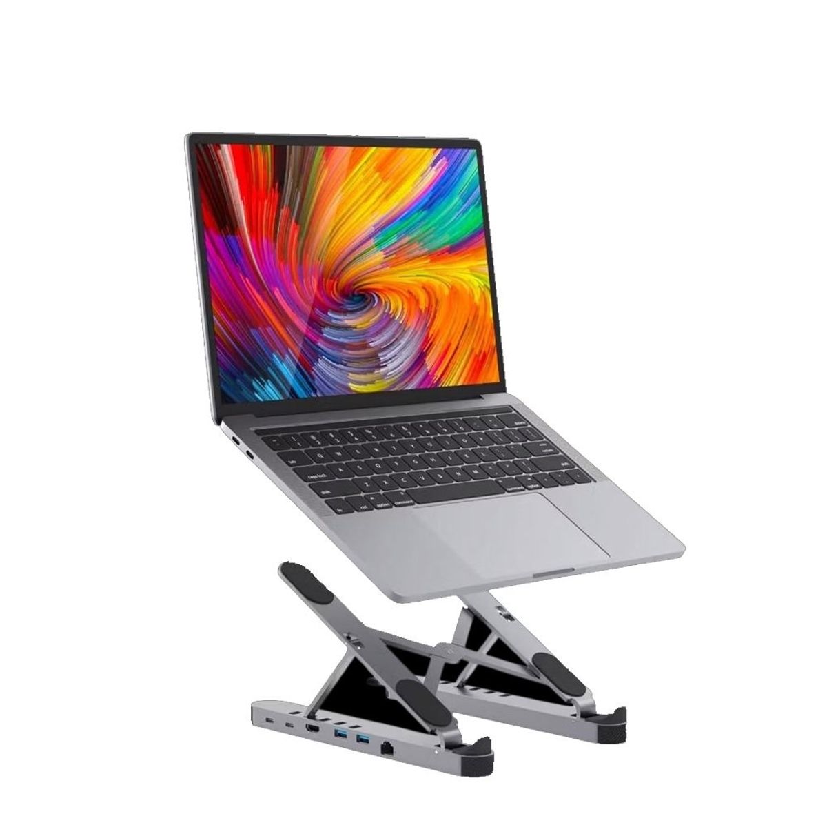 한성컴퓨터(HANSUNG COMPUTER) Superb X Hub 6in1 멀티허브 노트북 스탠드