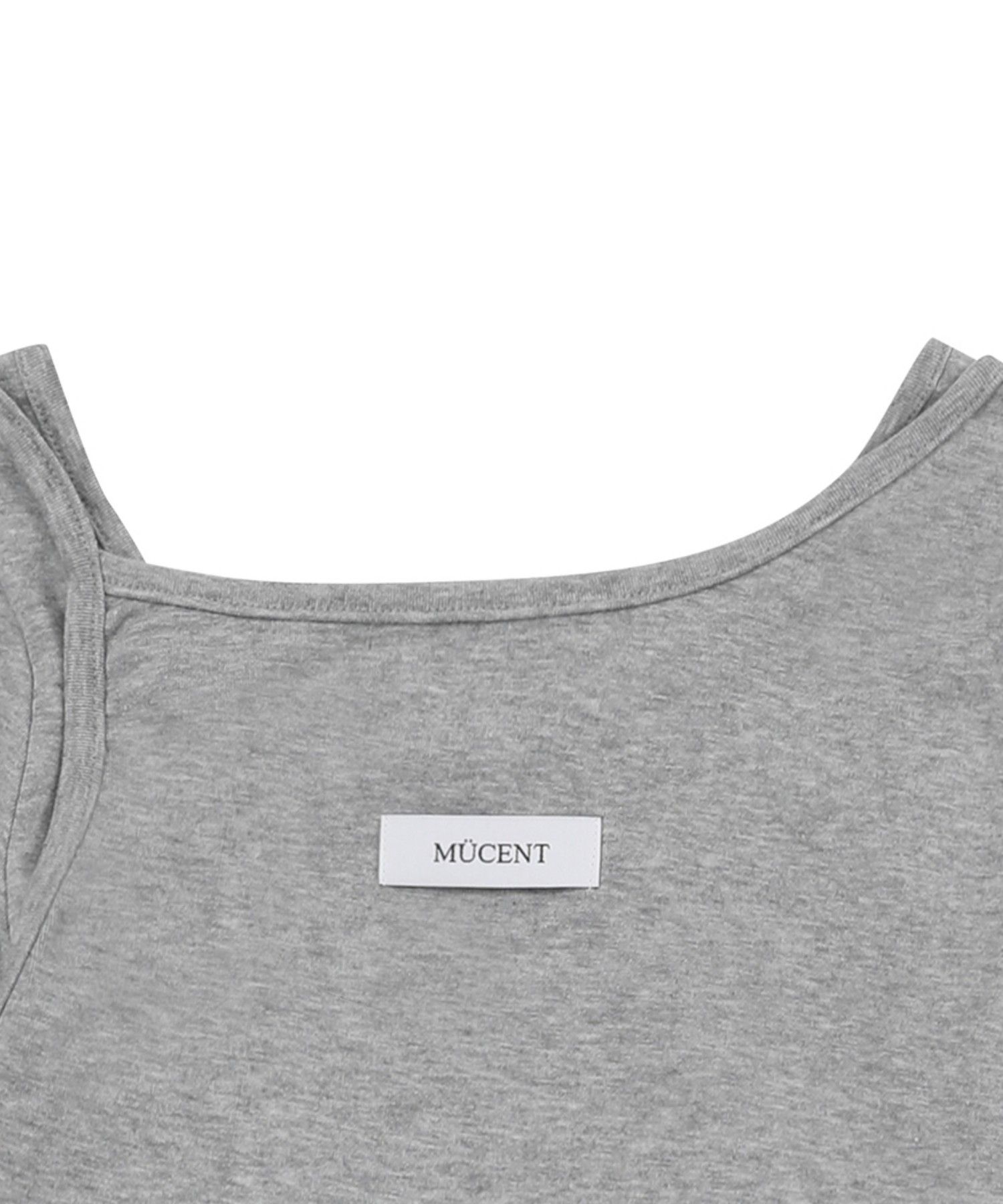 ◆MUCENT◆ Double Unbalanced Set Tee 4 Colors P00000MX MUSINSA | MUCENT Double Unbalanced Set Tee (4 Colors)