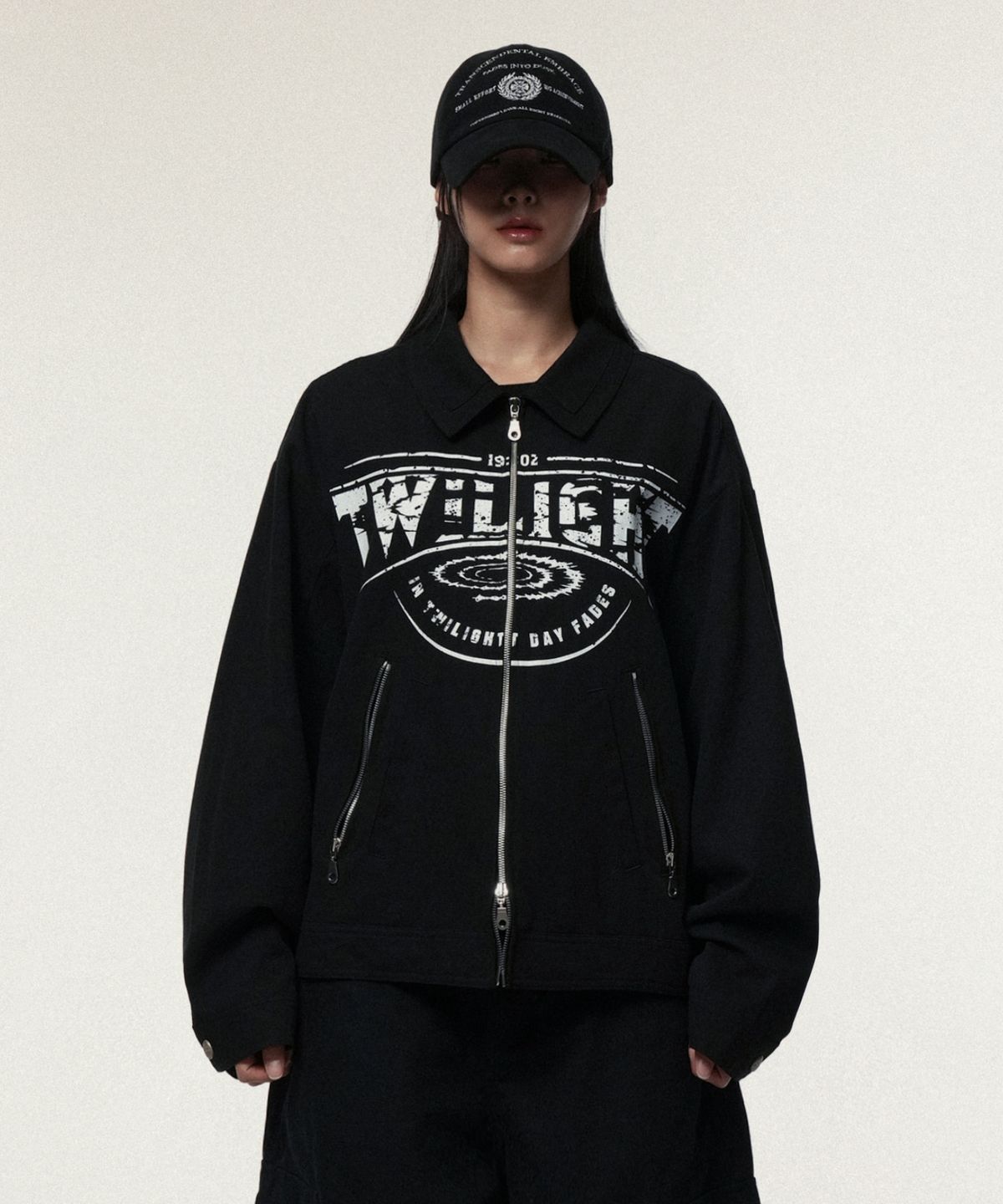 아이돈워너셀(IDWS) Twilight Work Jacket Black