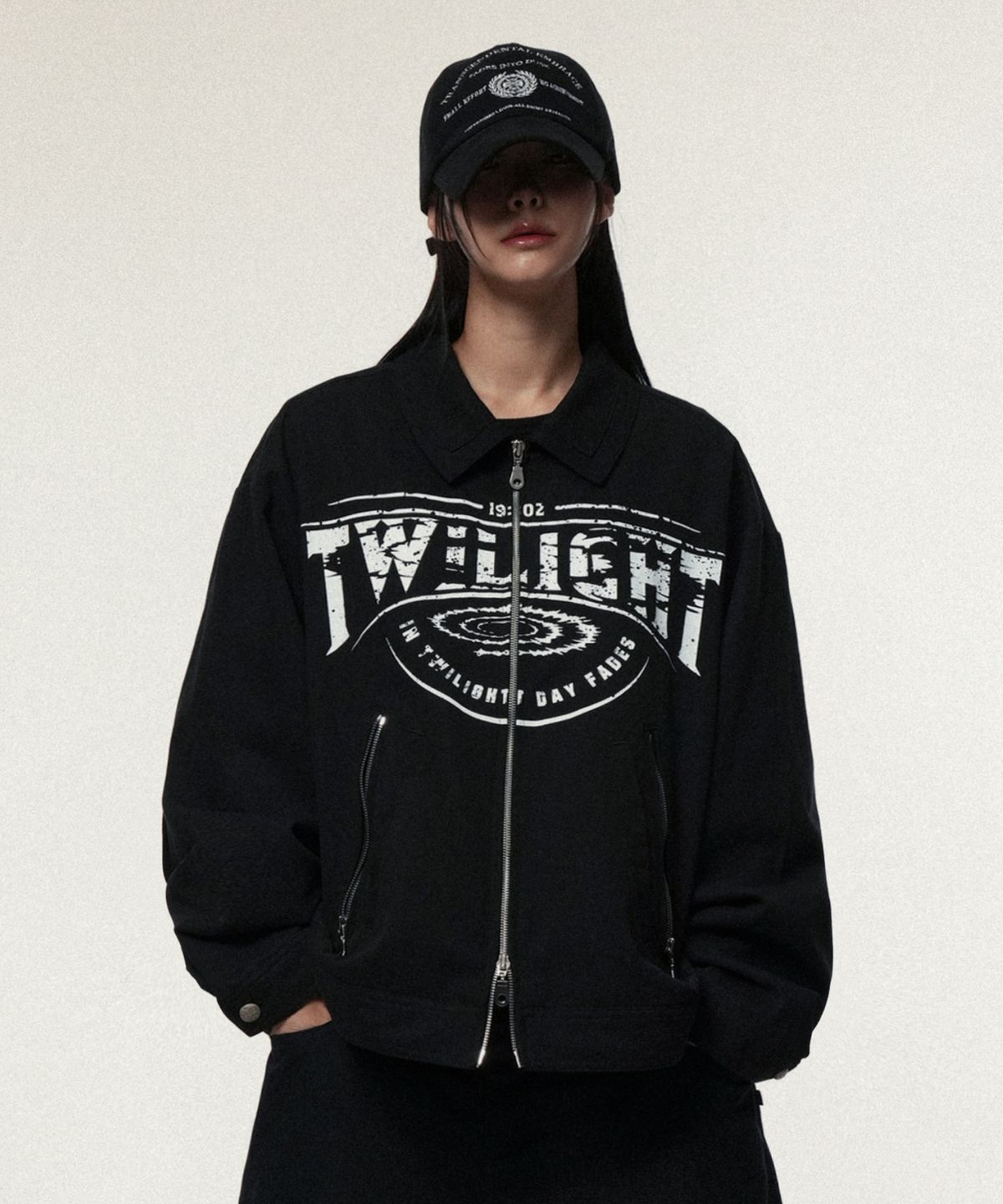 아이돈워너셀(IDWS) Twilight Work Jacket Black