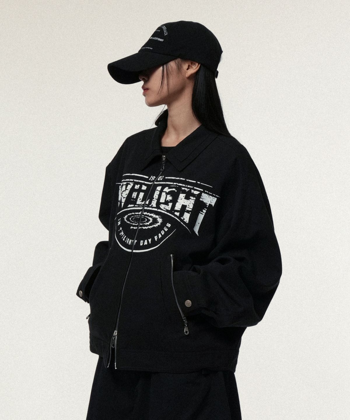 아이돈워너셀(IDWS) Twilight Work Jacket Black