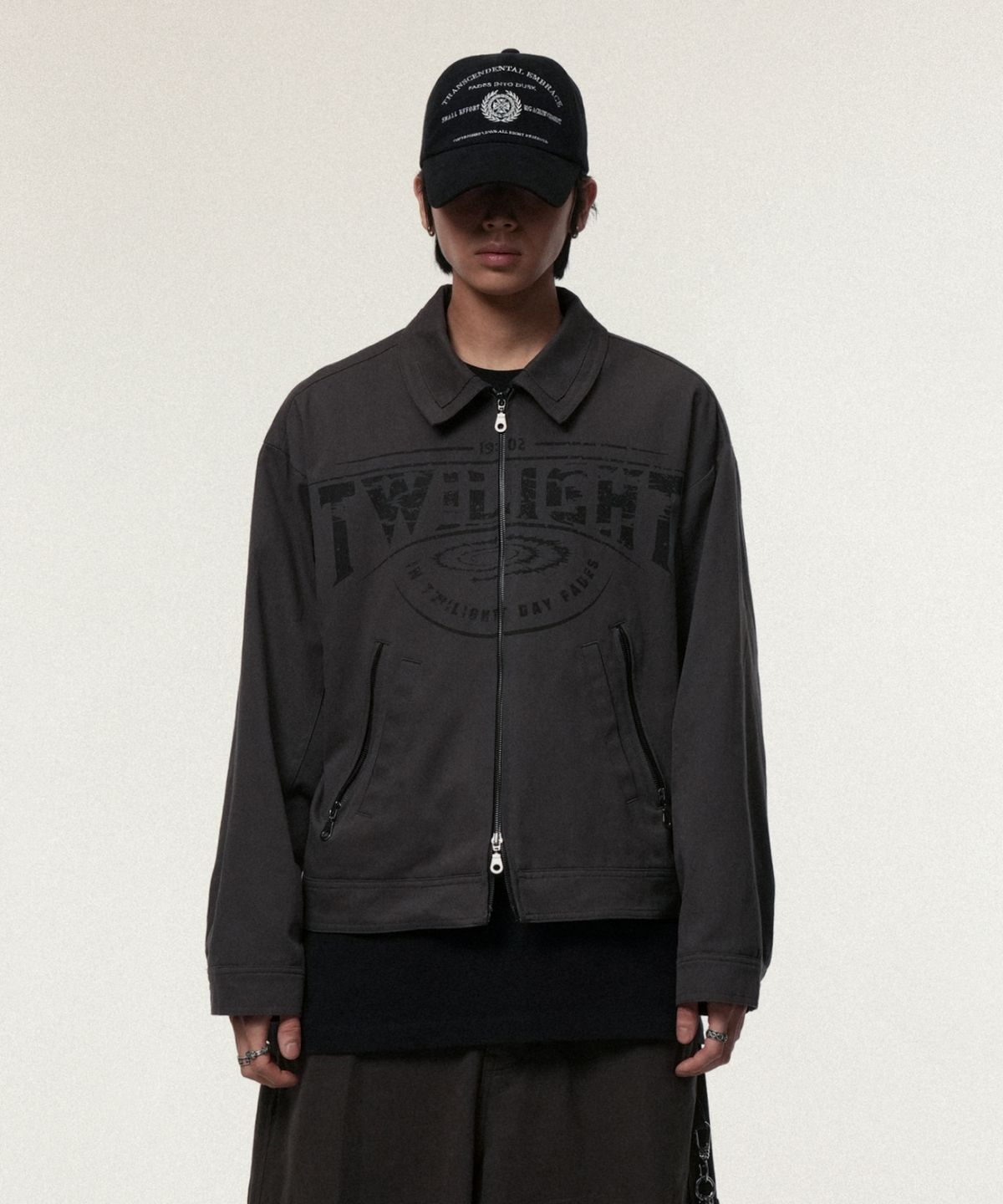 아이돈워너셀(IDWS) Twilight Work Jacket Charcoal