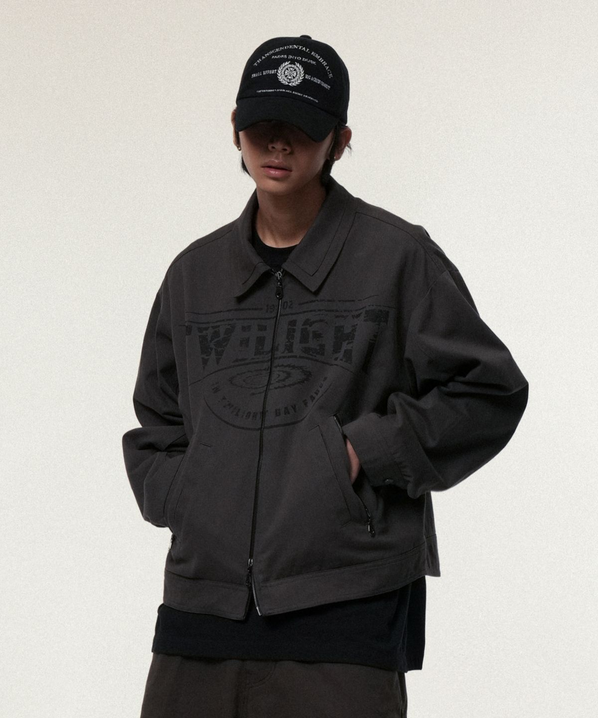 아이돈워너셀(IDWS) Twilight Work Jacket Charcoal