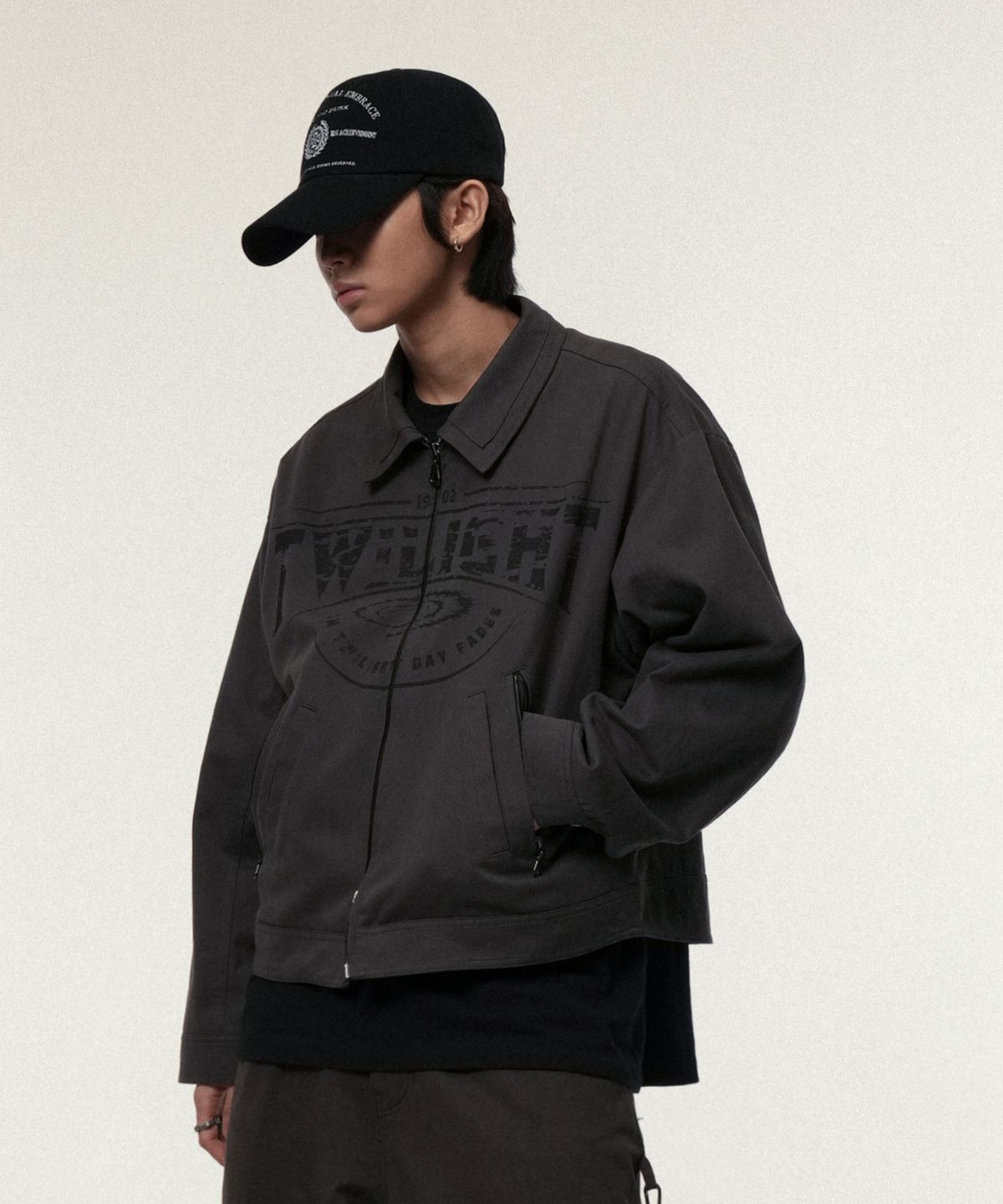 아이돈워너셀(IDWS) Twilight Work Jacket Charcoal