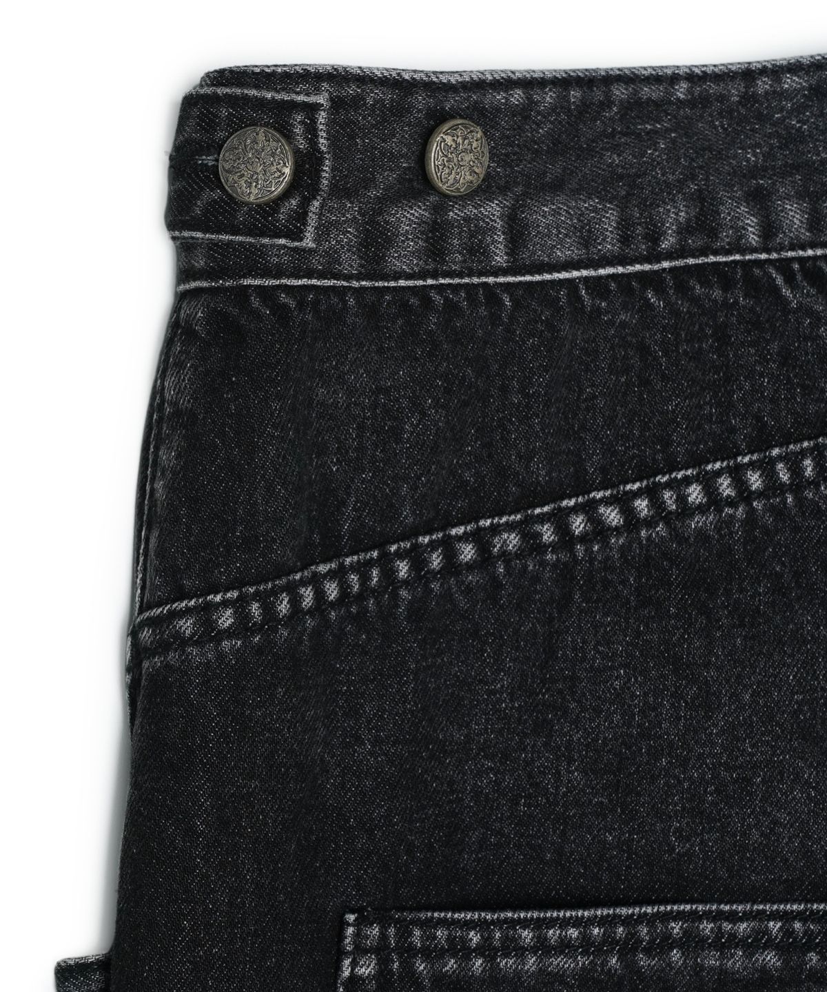 아이돈워너셀(IDWS) Spear Denim Pants Black
