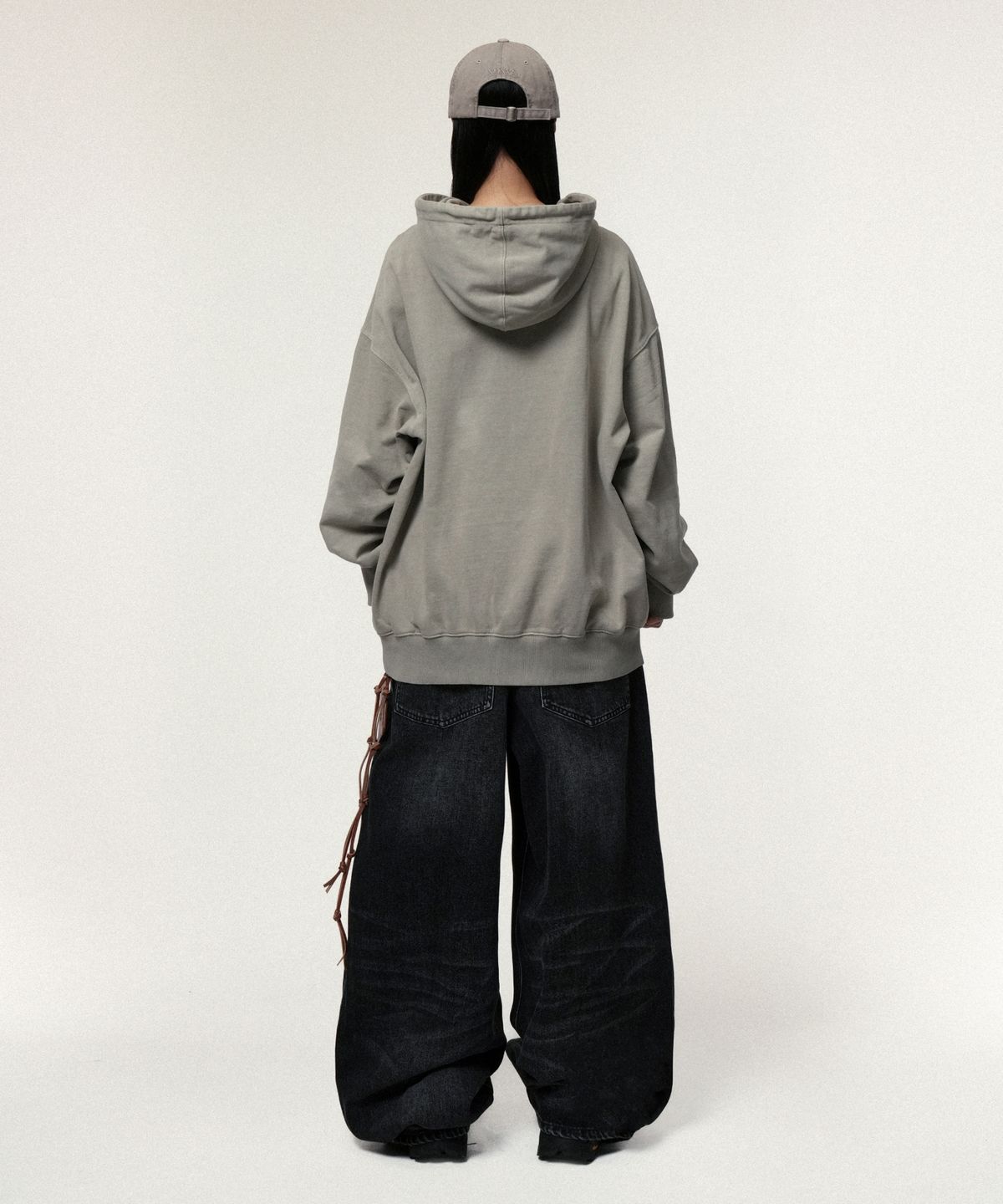 아이돈워너셀(IDWS) Spear Denim Pants Black