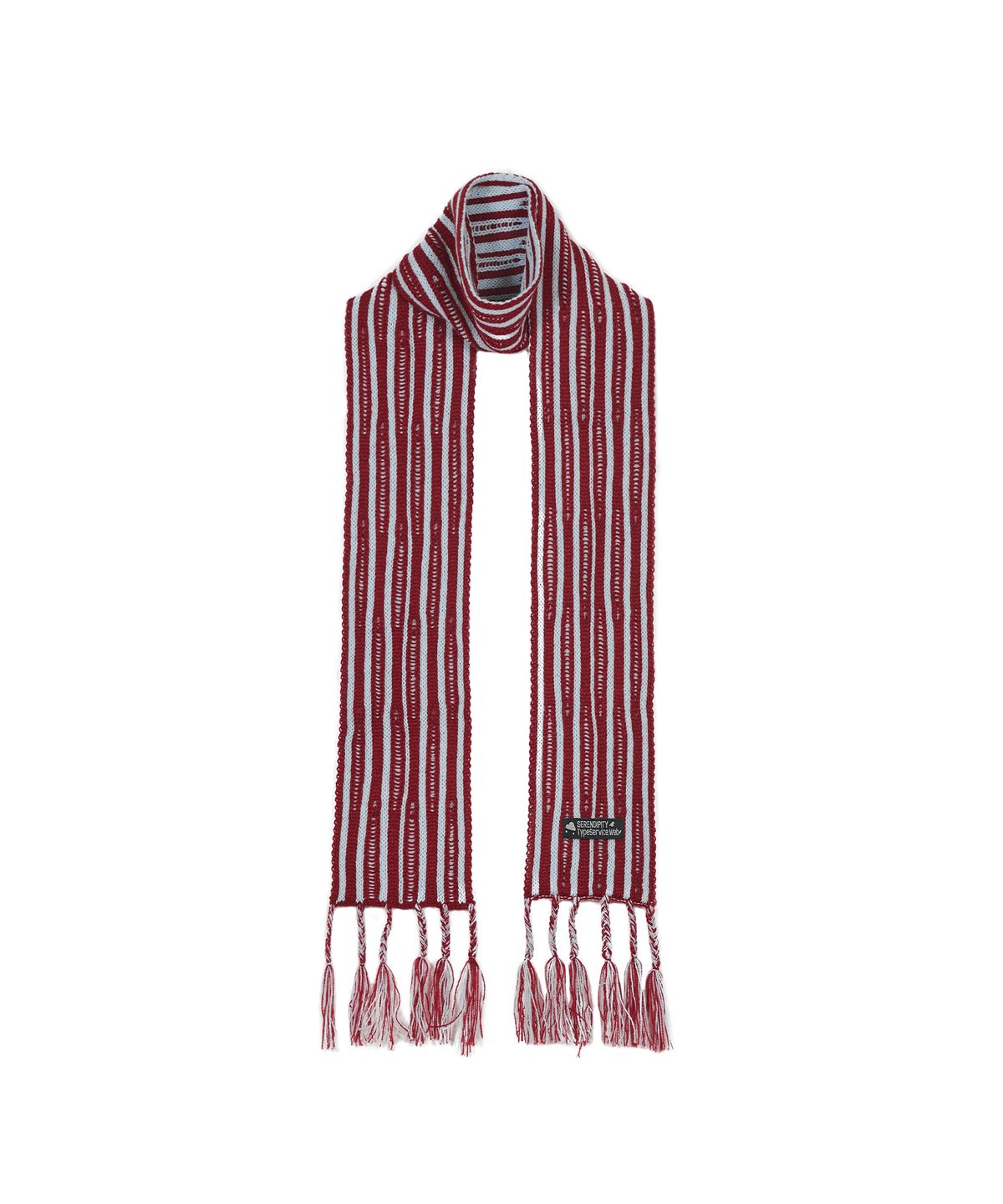 타입서비스(TYPESERVICE) Ribbed Tail Muffler [Red] - 사이즈 & 후기 | 무신사