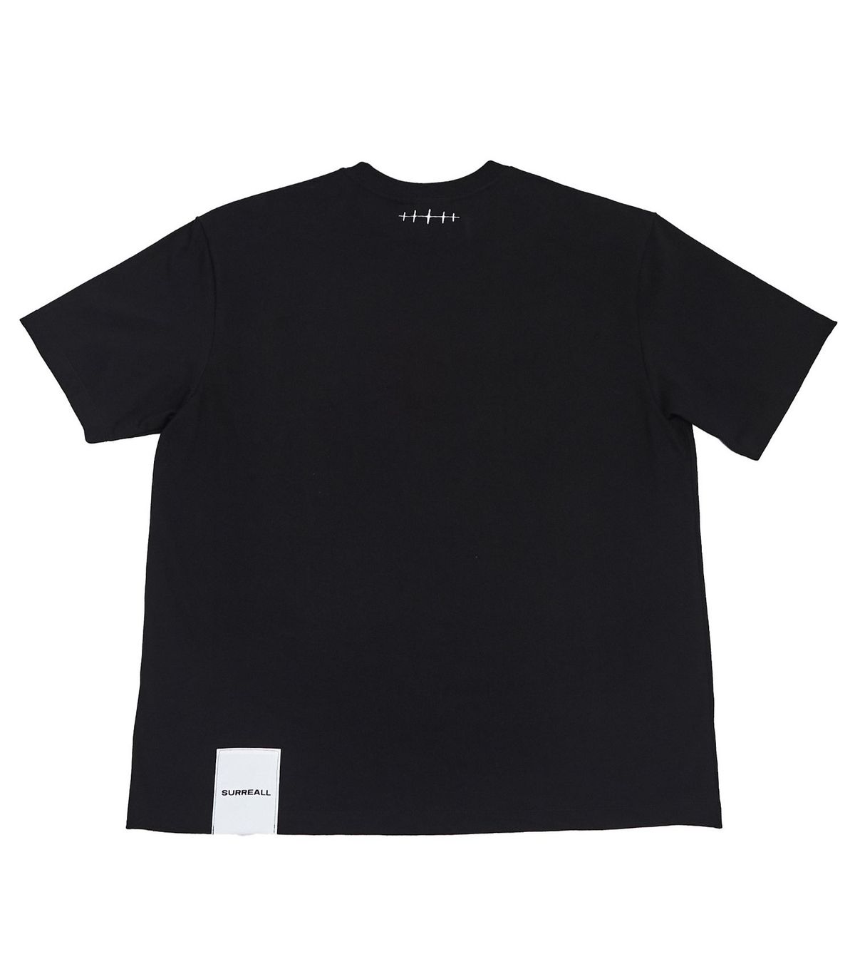 써리얼(SURREALL) Void walker printed T shirt (Black)