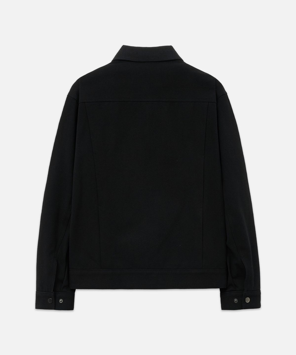 드로우핏(DRAW FIT) 콘트라스트 워크 트러커 자켓 [BLACK]