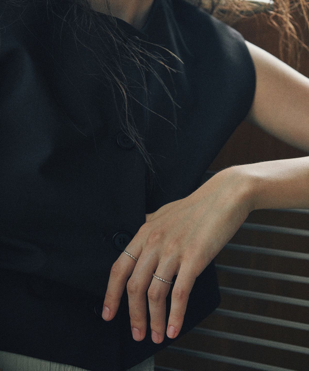 베흐트(VERTE) [925 silver] Cinq.silver.212 / bout ring (silver)