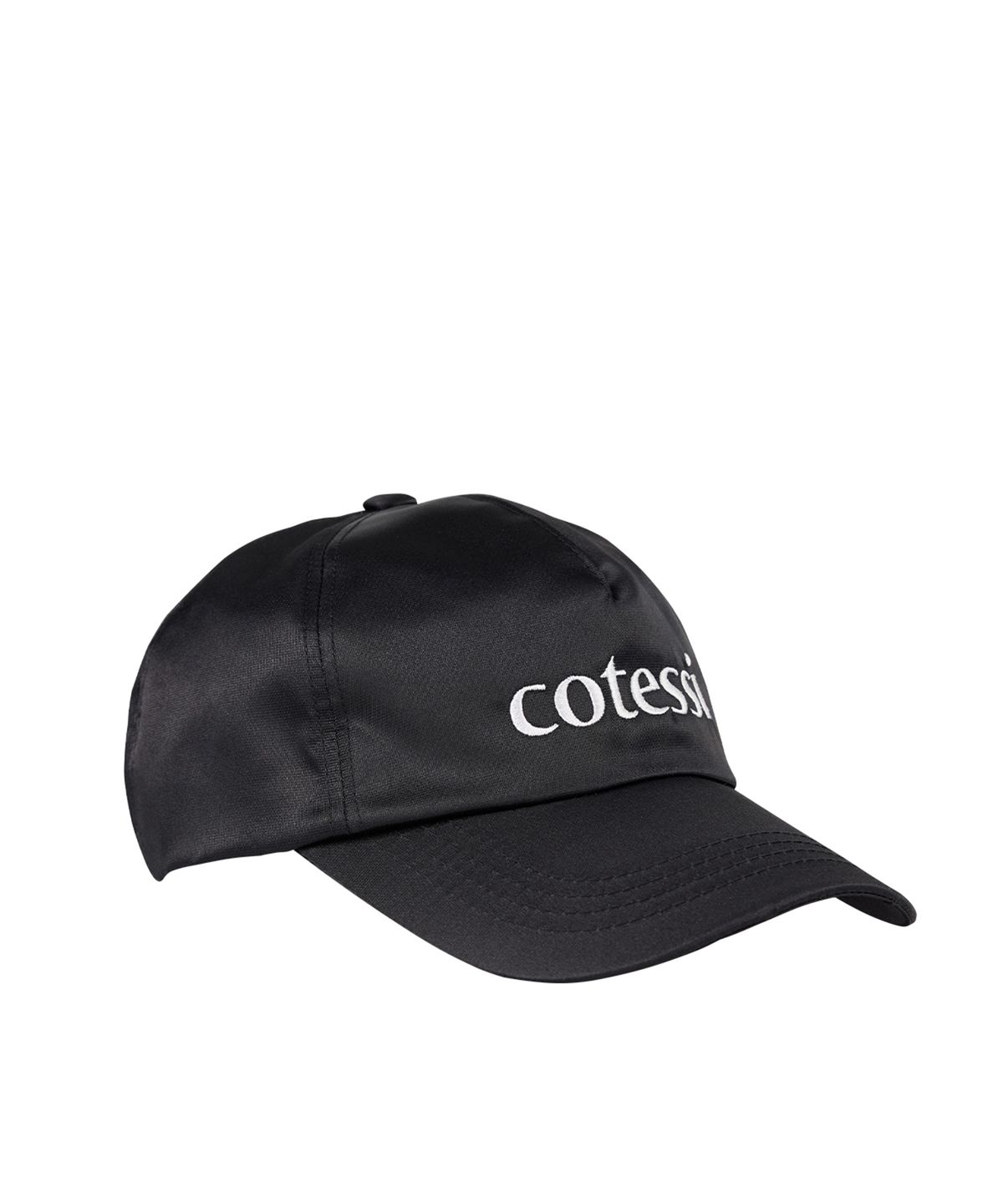 코테시(COTESSI) 나일론 로고 캡, 블랙