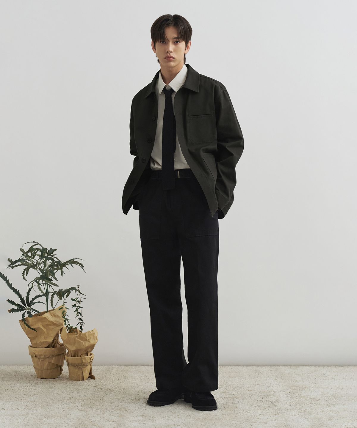 드로우핏(DRAW FIT) 가르니 포켓 초어 자켓 [KHAKI]
