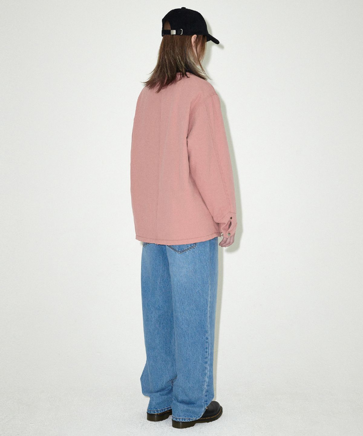 마하그리드(MAHAGRID) WASHED WORK JACKET PINK(MG2EFMJ210A)