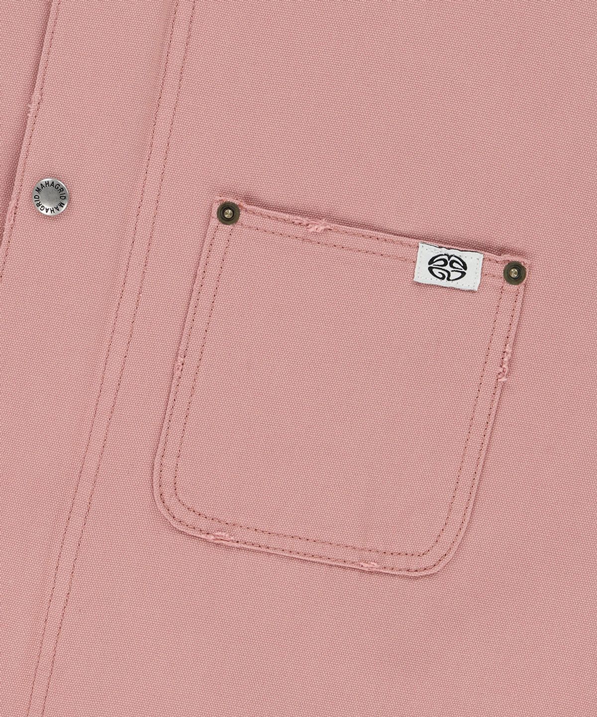 마하그리드(MAHAGRID) WASHED WORK JACKET PINK(MG2EFMJ210A)