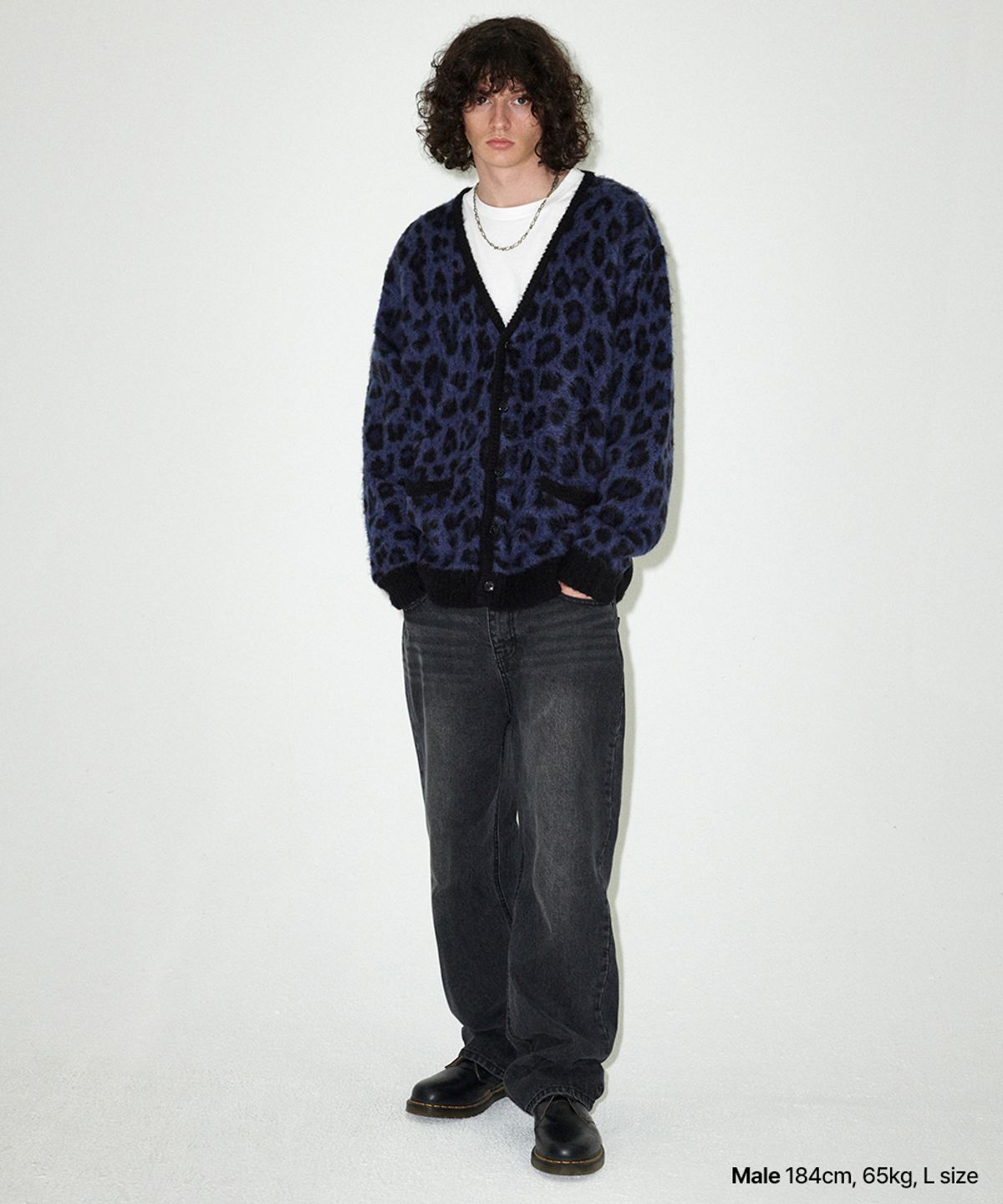 마하그리드(MAHAGRID) STANDARD DENIM PANT BLACK(MG2EFMD111A)