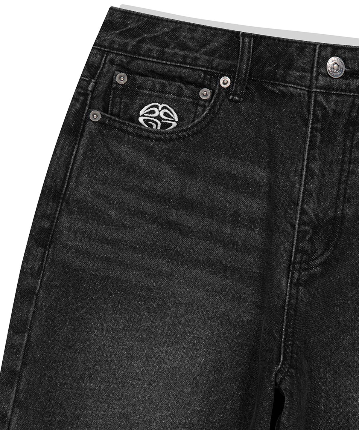 마하그리드(MAHAGRID) STANDARD DENIM PANT BLACK(MG2EFMD111A)