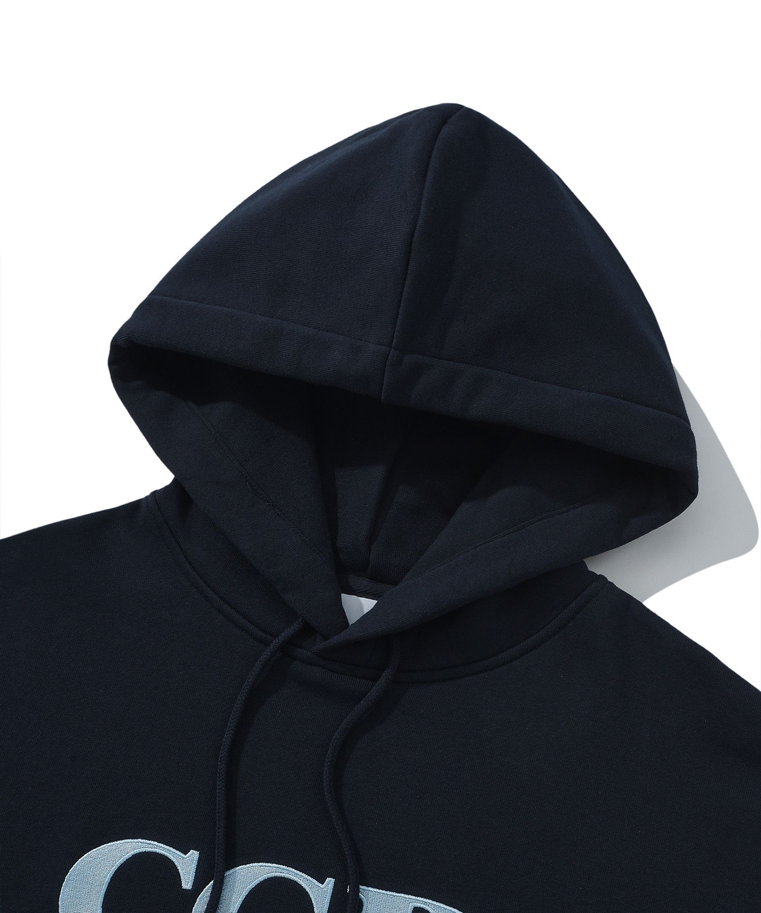 【 codegraphy 】SMALL SQUARE LOGO HOOD-T MUSINSA | Codegraphy Square Logo Hoodie_Navy