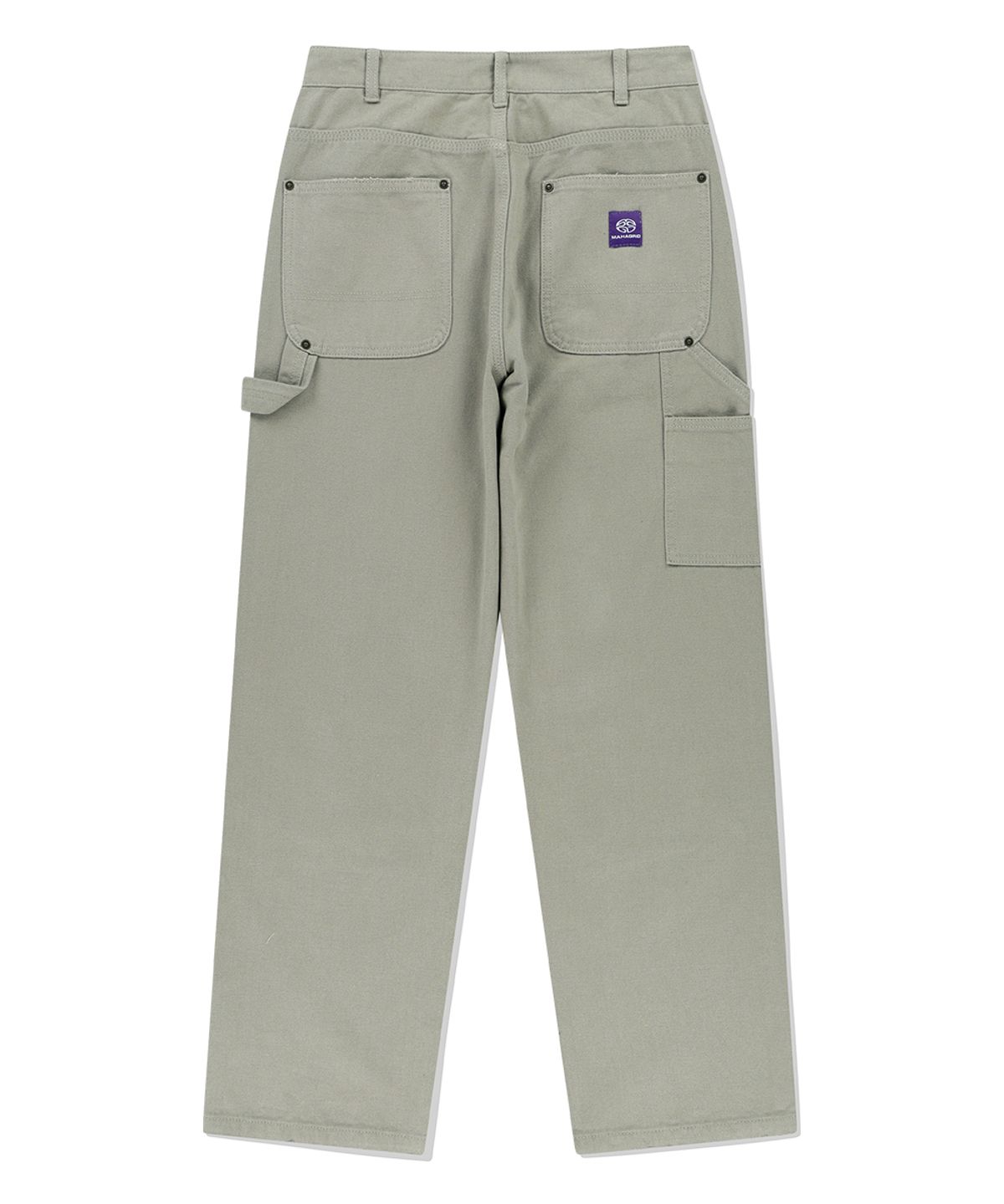 마하그리드(MAHAGRID) DOUBLE KNEE CANVAS PANT MOSS(MG2EFMD113A)