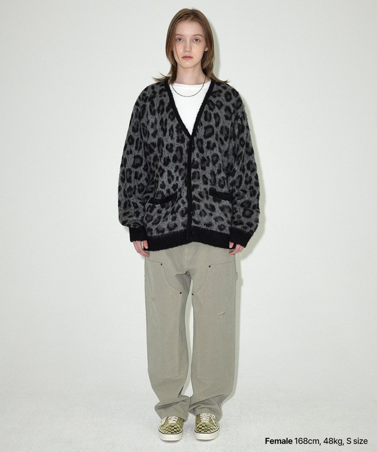 마하그리드(MAHAGRID) DOUBLE KNEE CANVAS PANT MOSS(MG2EFMD113A)