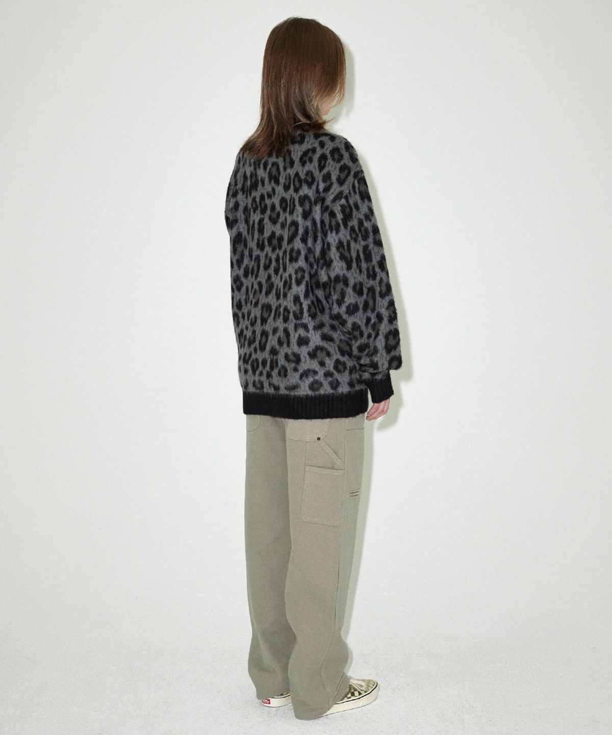 마하그리드(MAHAGRID) DOUBLE KNEE CANVAS PANT MOSS(MG2EFMD113A)