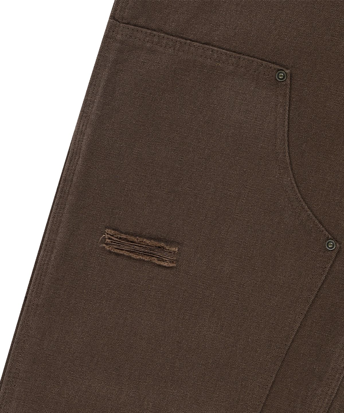 마하그리드(MAHAGRID) DOUBLE KNEE CANVAS PANT BROWN(MG2EFMD113A)
