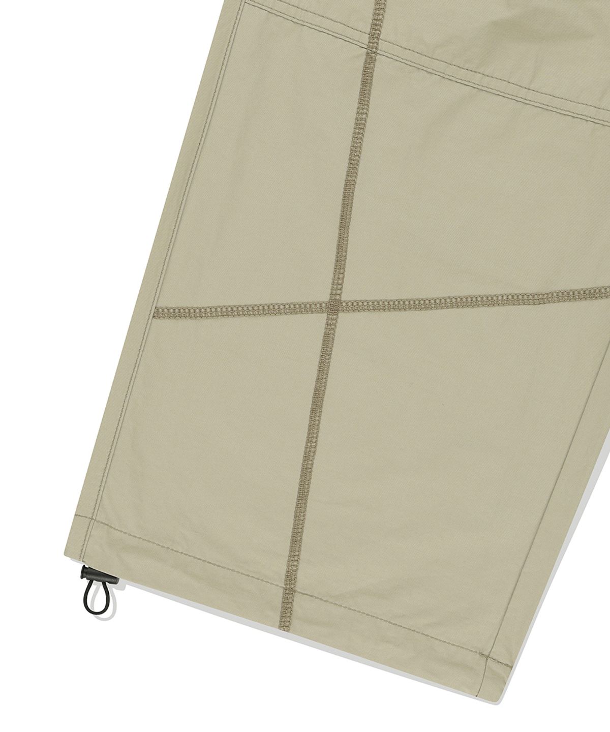 마하그리드(MAHAGRID) [FW 버전]COVER STITCH PARACHUTE PANT BEIGE(MG2EFMPA10A)