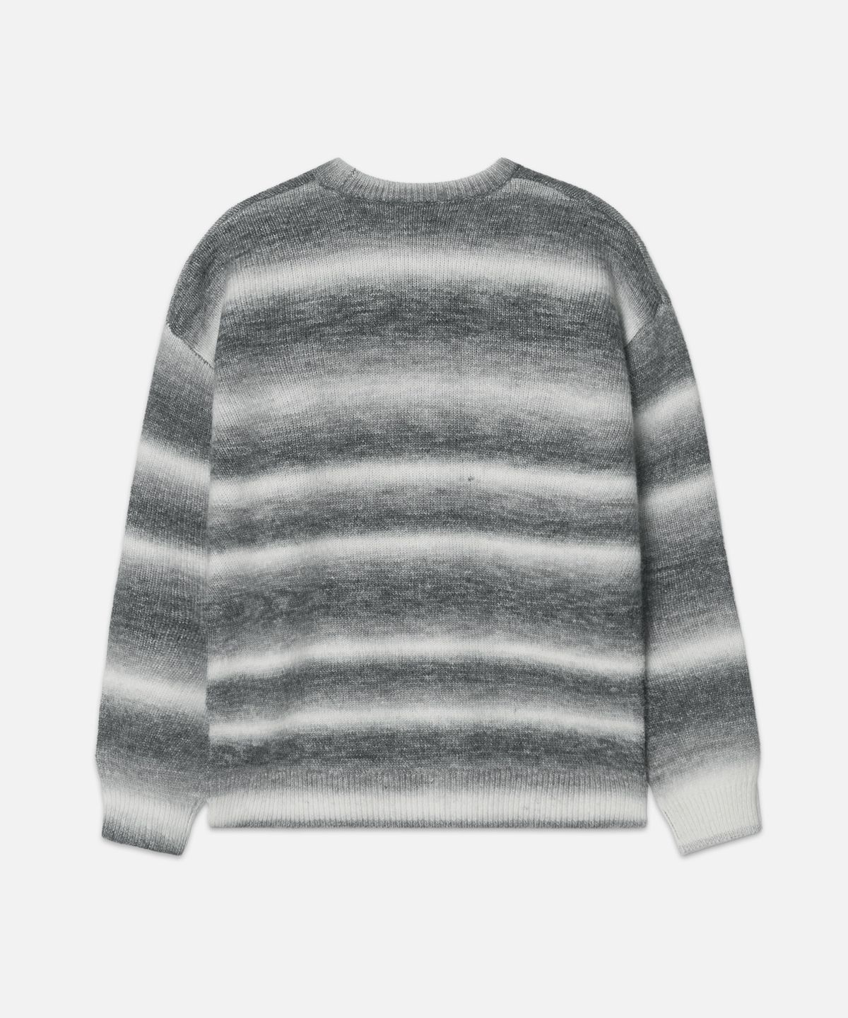 드로우핏(DRAW FIT) 울 그라데이션 라운드 풀오버 니트 [LIGHT GREY]