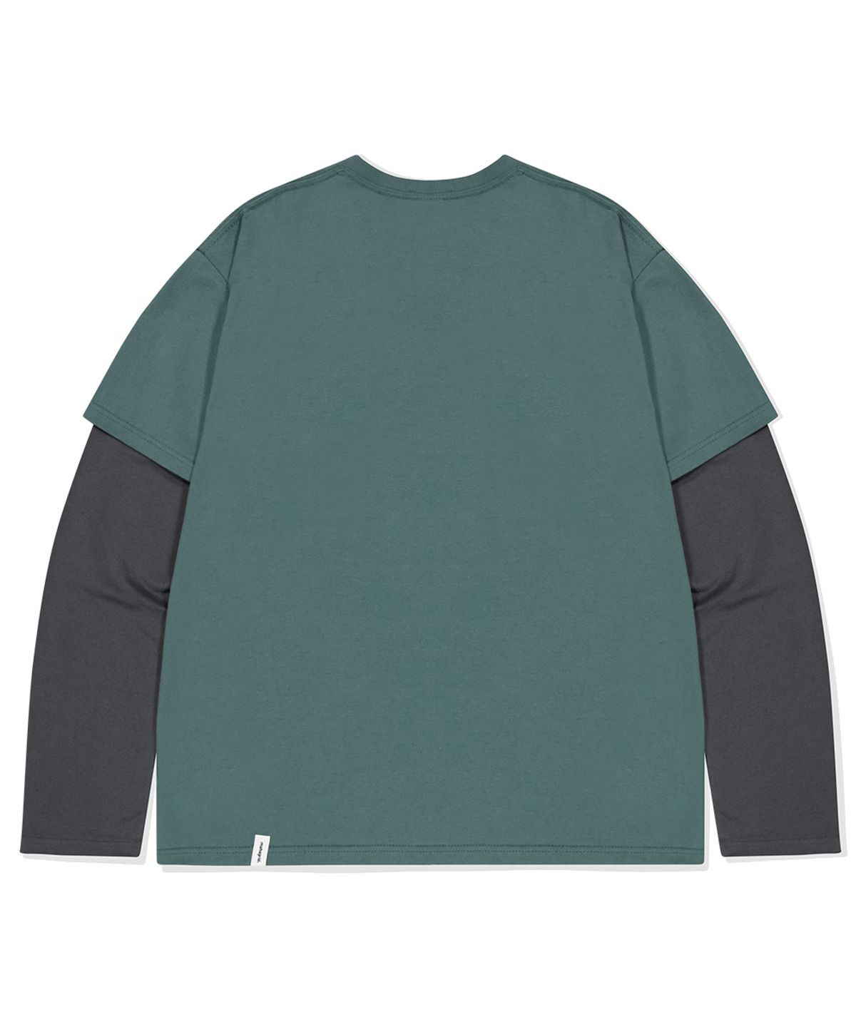 마하그리드(MAHAGRID) SYMBOL LAYERED LS TEE BLUE(MG2EFMT568A)
