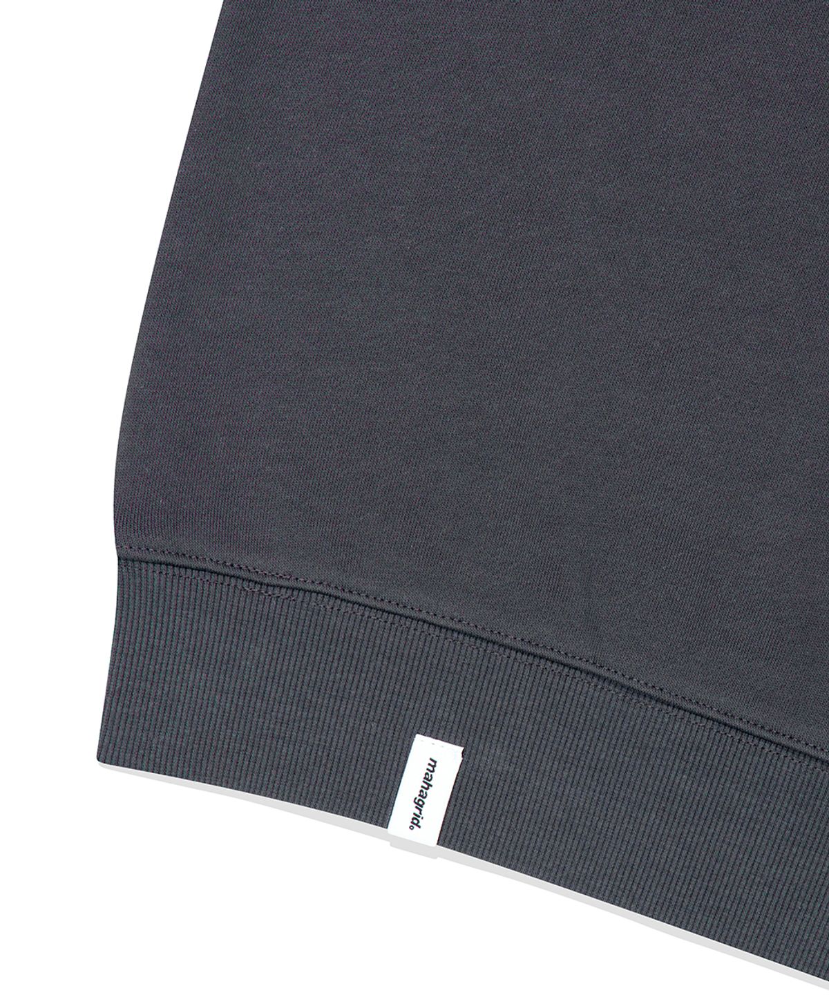 마하그리드(MAHAGRID) ROSE VARSITY SWEATSHIRT CHARCOAL(MG2EFMM454A)