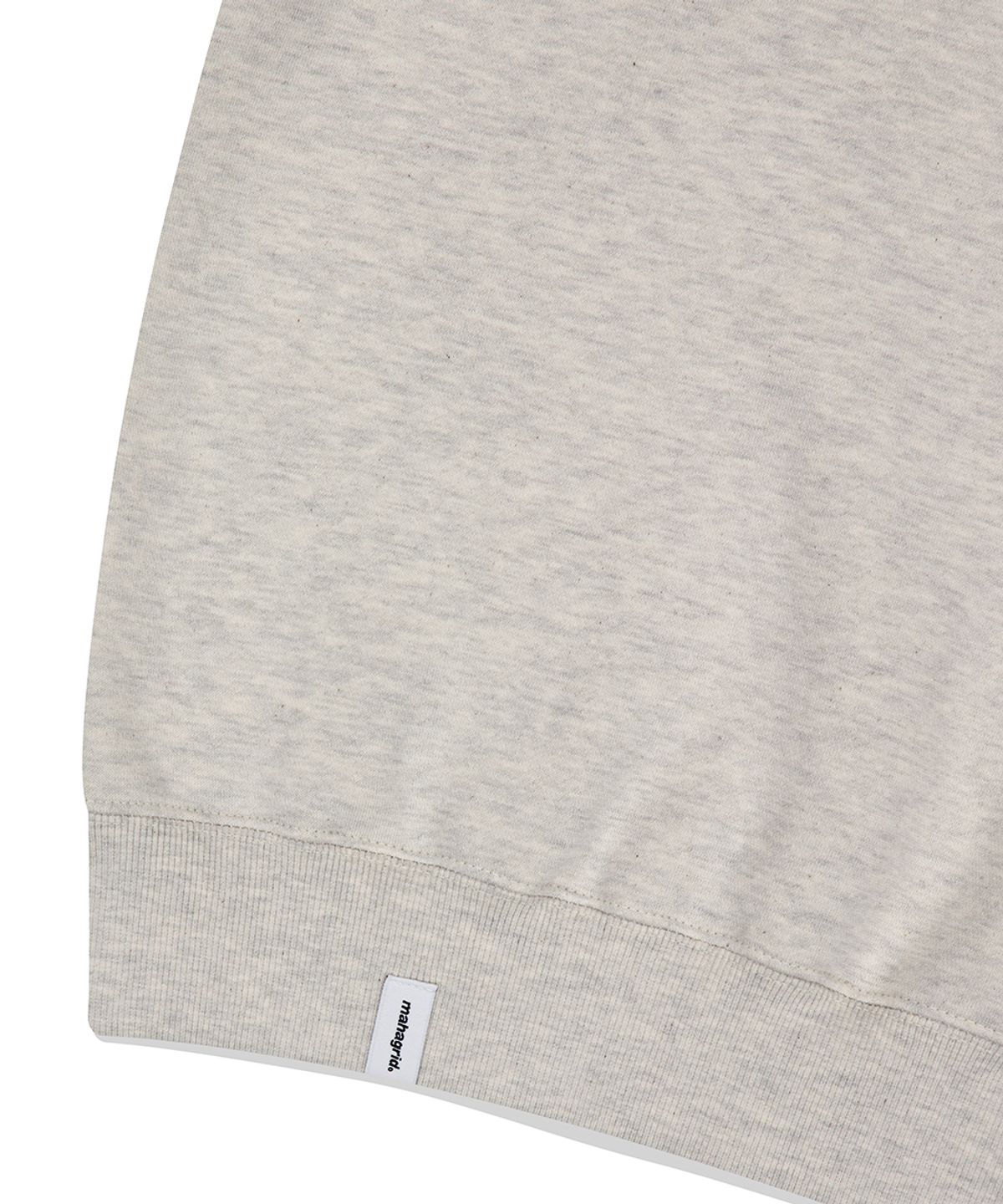 마하그리드(MAHAGRID) LOGO LIST SWEATSHIRT OATMEAL(MG2EFMM455A)