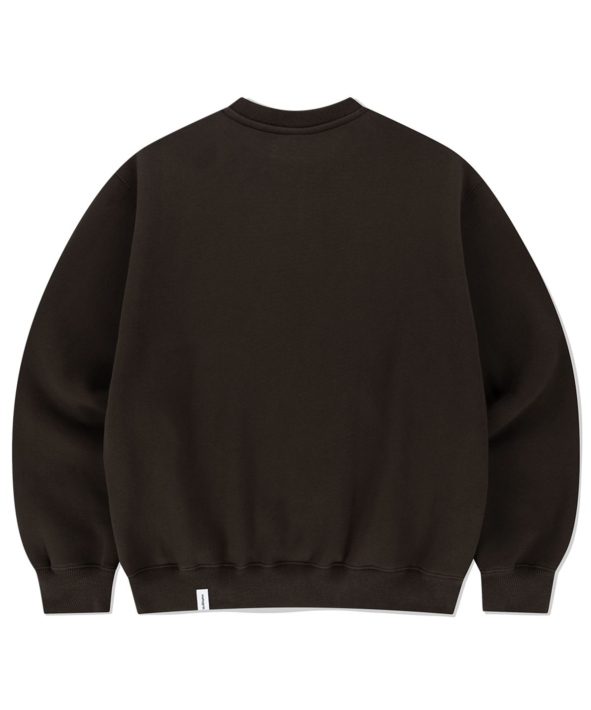 마하그리드(MAHAGRID) LOGO LIST SWEATSHIRT BROWN(MG2EFMM455A)