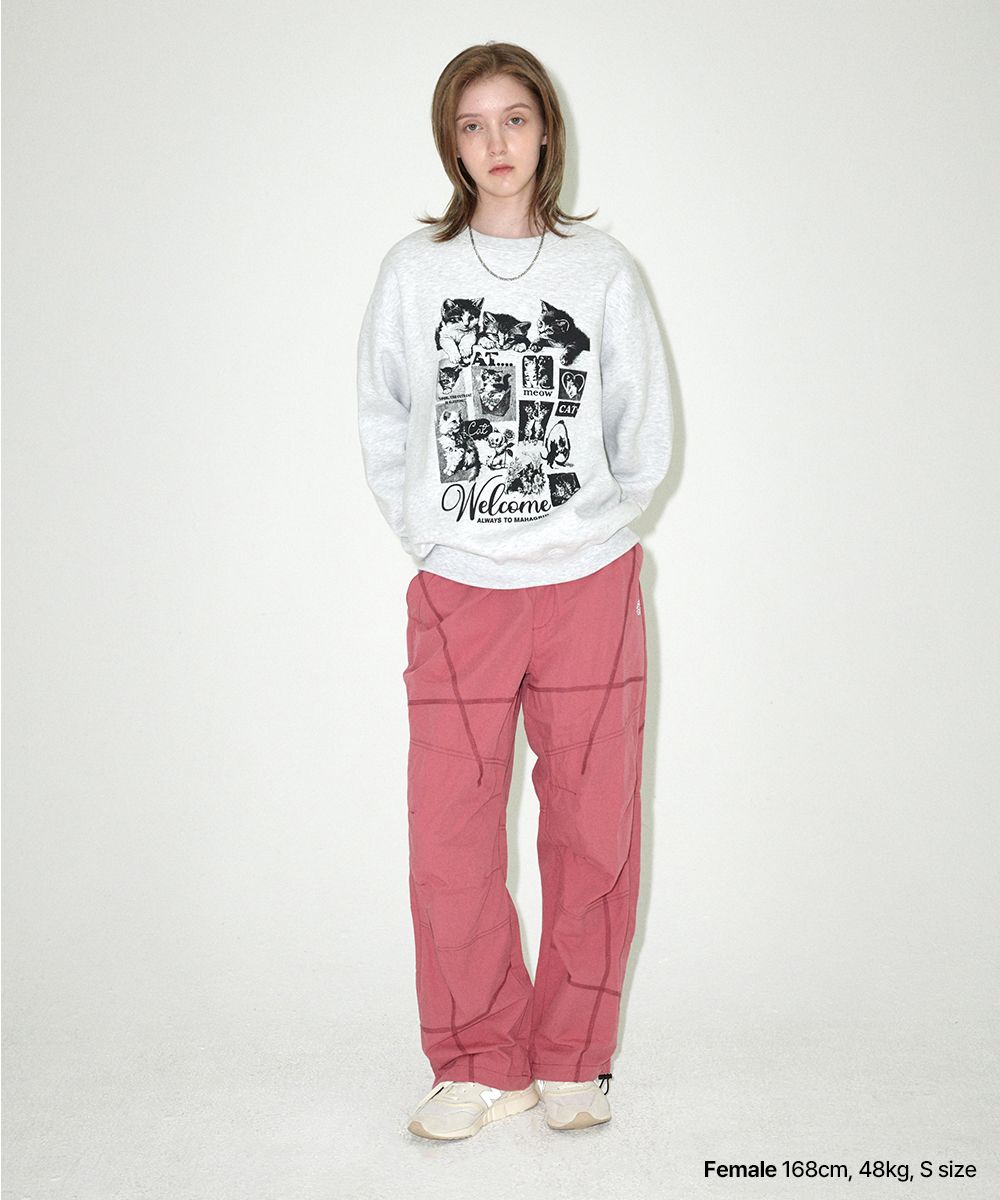 さらに100円引き◆MAHAGRID◆BAT POSTER COLLAGE SWEATSHIRT さらに100円引き◇MAHAGRID◇BAT POSTER COLLAGE SWEATSHIRT