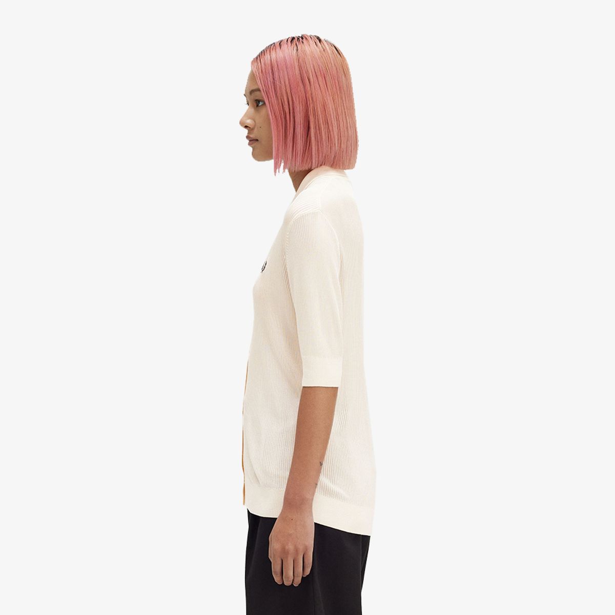 프레드페리(FRED PERRY) [Womens] 립 니트 셔츠 (560) AFPF2438106-560